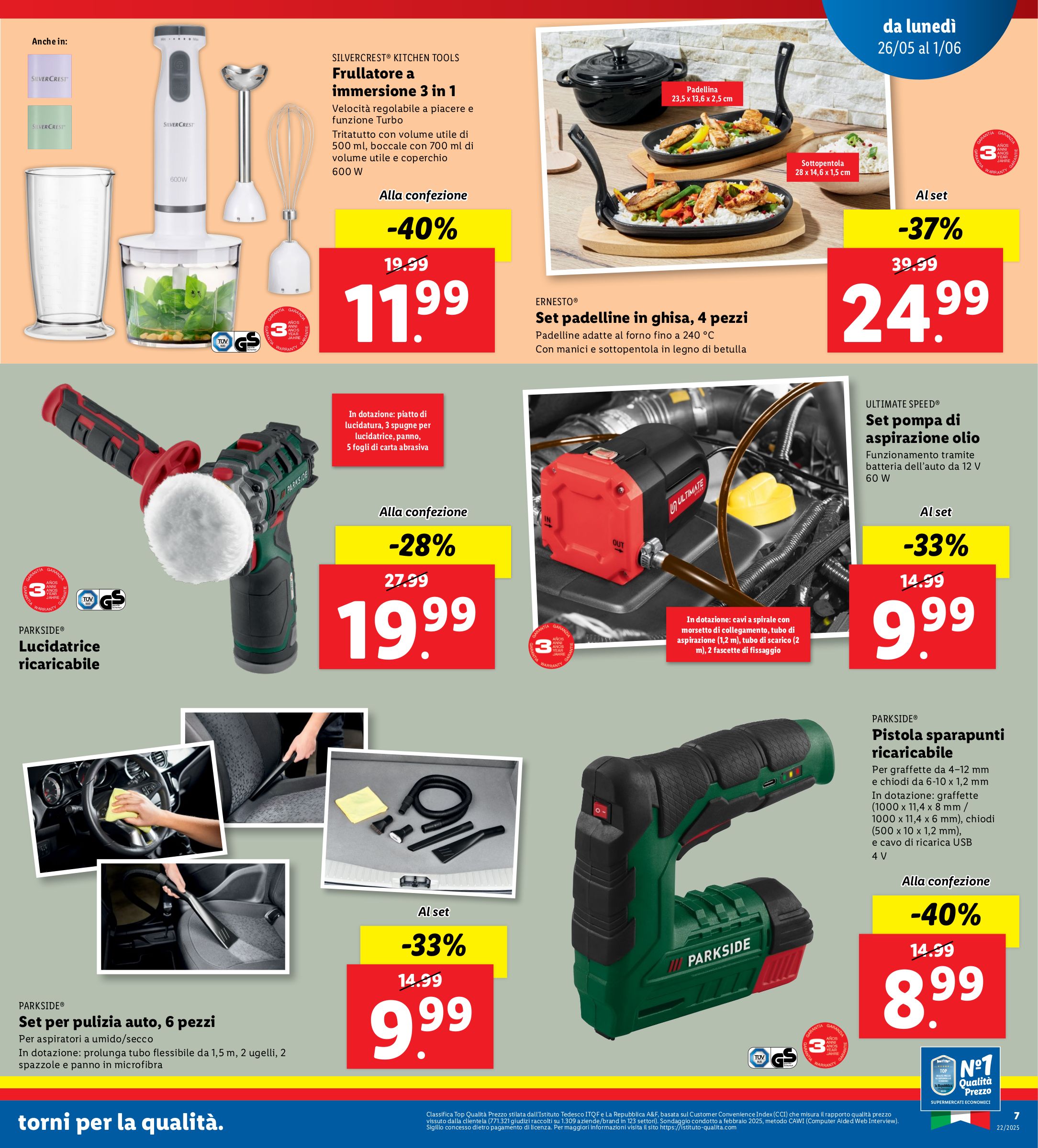 lidl - Volantino Lidl - Speciale Anniversario Pistoia valido dal 26/05 al 01/06 - page: 7