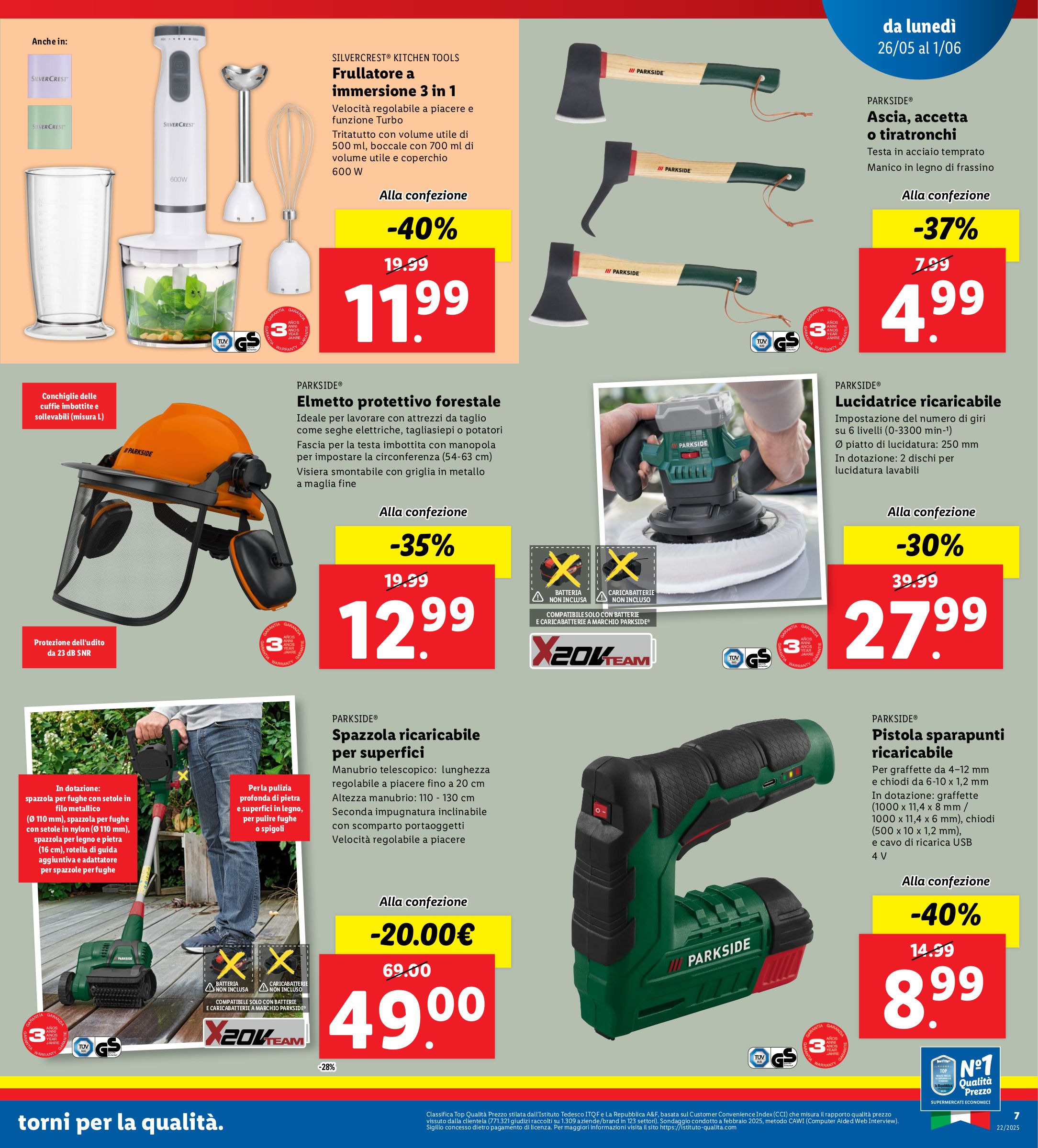 lidl - Volantino Lidl - Speciale Anniversario Trapani valido dal 26/05 al 01/06 - page: 7
