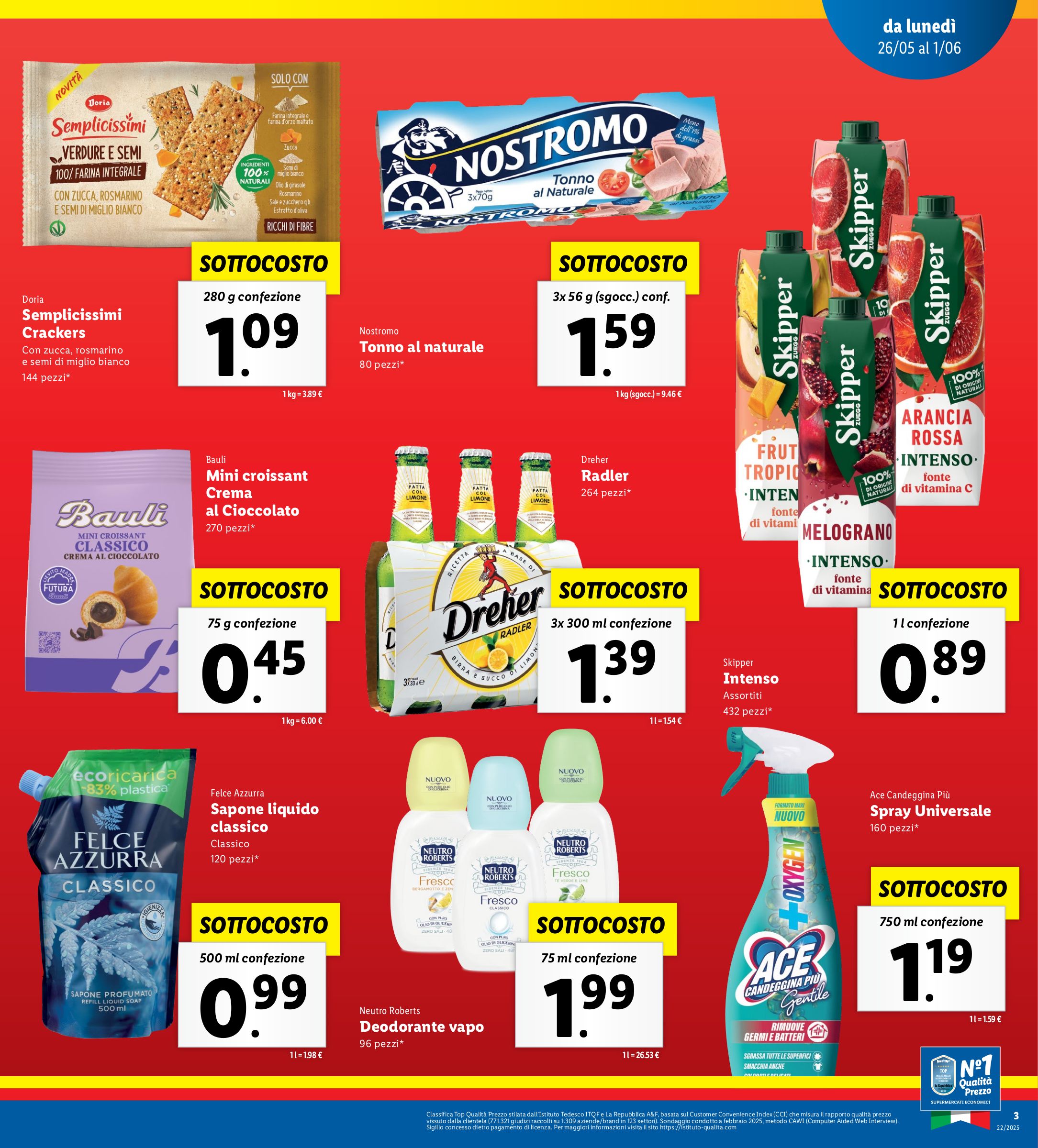 lidl - Volantino Lidl - Speciale Anniversario Genova valido dal 26/05 al 01/06 - page: 3