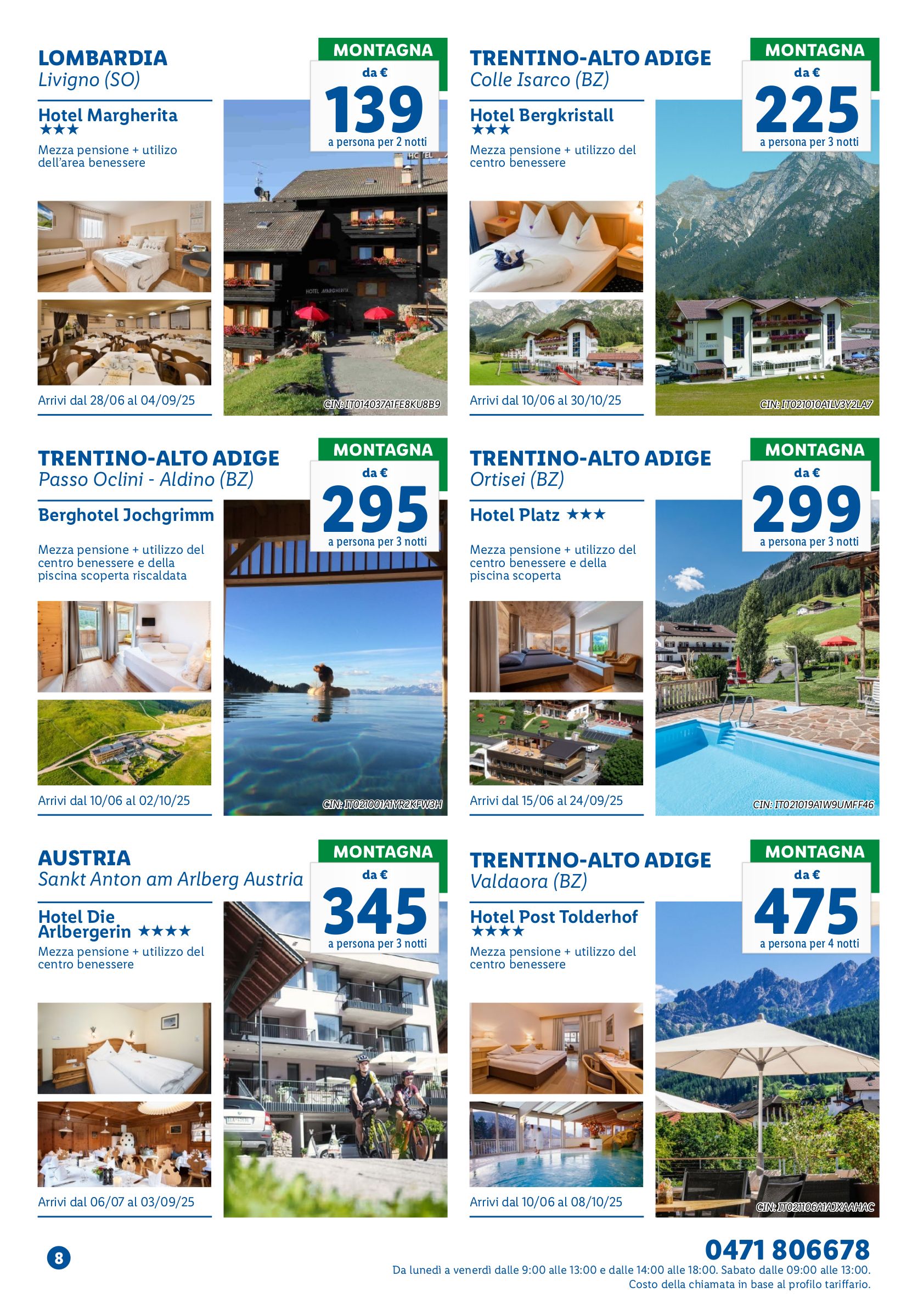 lidl - Volantino Lidl - Viaggi valido dal 01/06 al 30/06 - page: 8