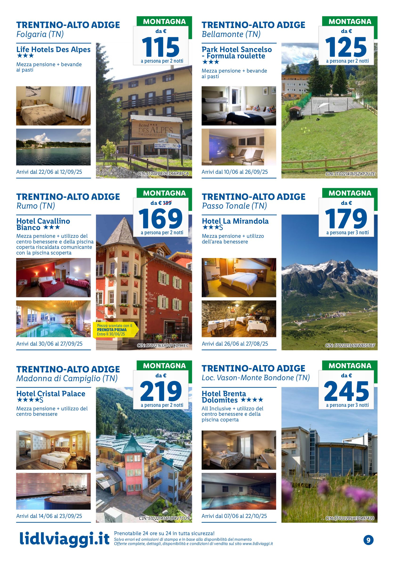 lidl - Volantino Lidl - Viaggi valido dal 01/06 al 30/06 - page: 9