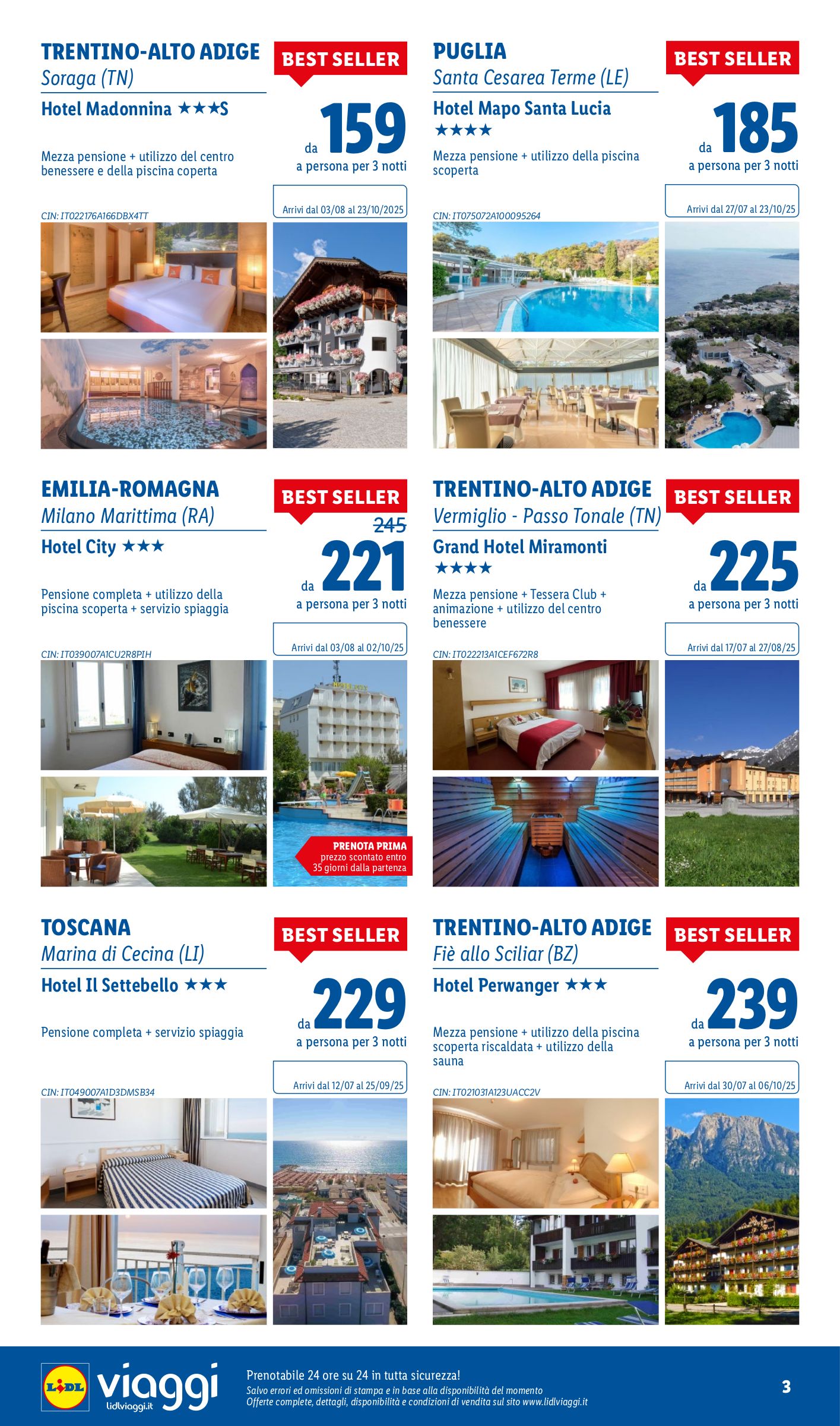 lidl - Volantino Lidl - Viaggi valido dal 01/07 al 31/07 - page: 3