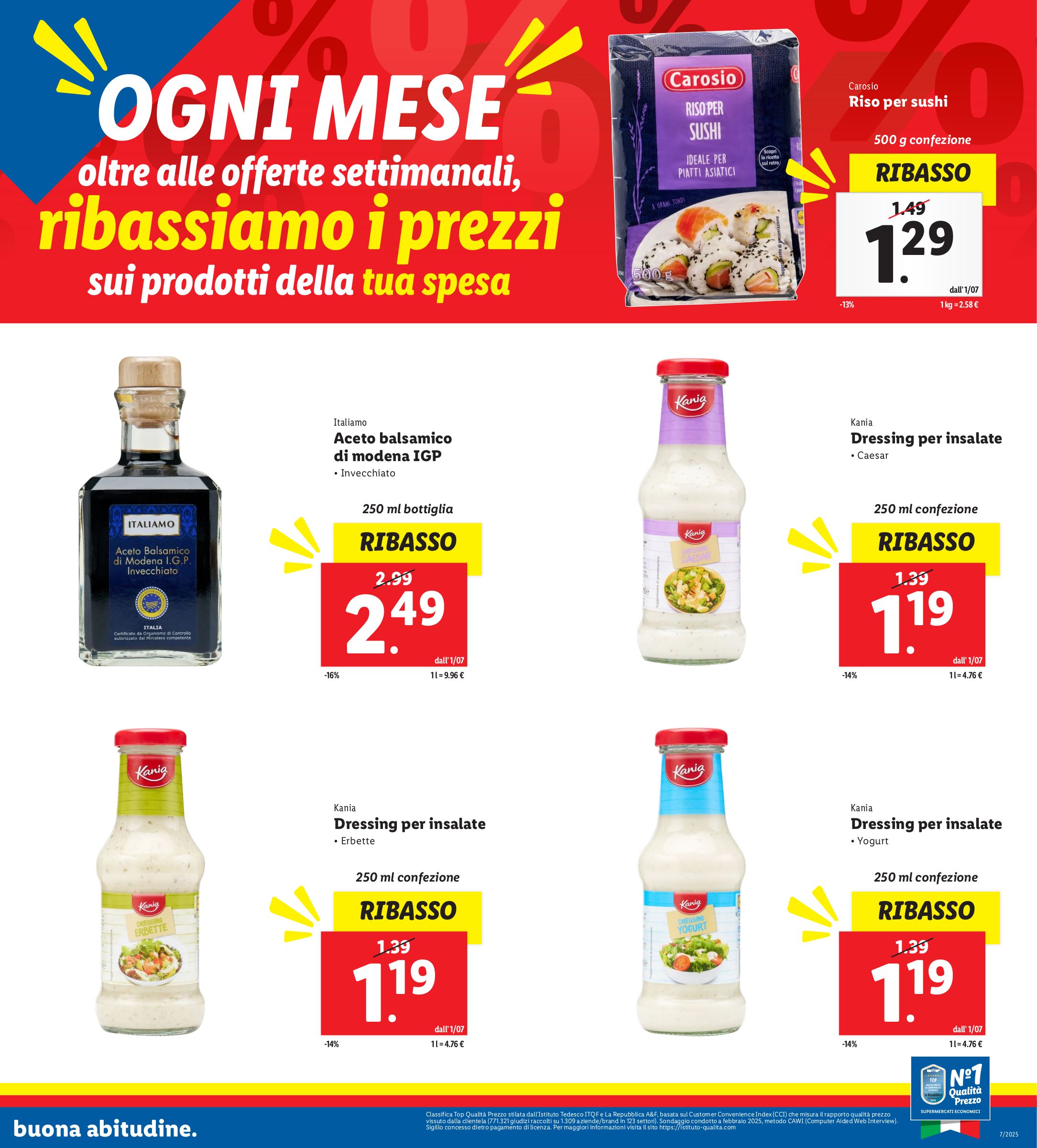 lidl - Volantino Lidl - Ribassati del mese valido dal 01/07 al 31/07 - page: 7