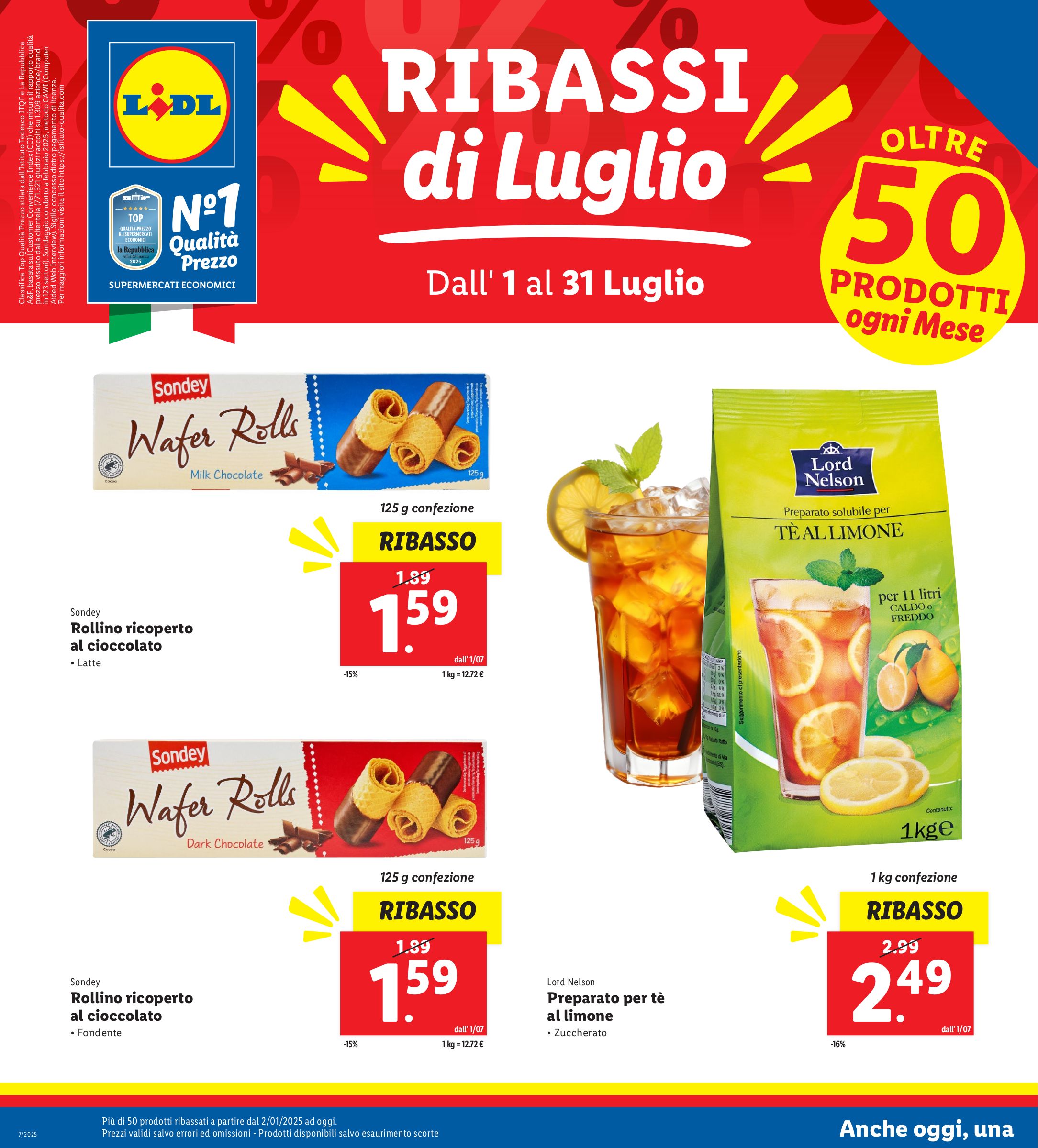 lidl - Volantino Lidl - Ribassati del mese valido dal 01/07 al 31/07 - page: 10