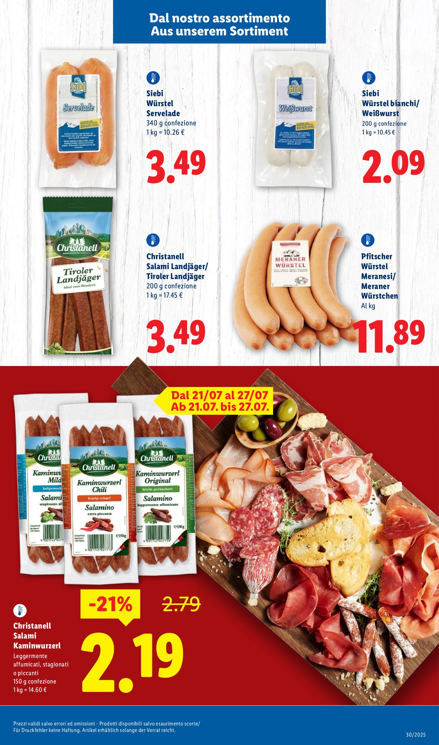 lidl - Volantino Lidl - Trentino Alto-Adige valido dal 21/07 al 27/07 - page: 3