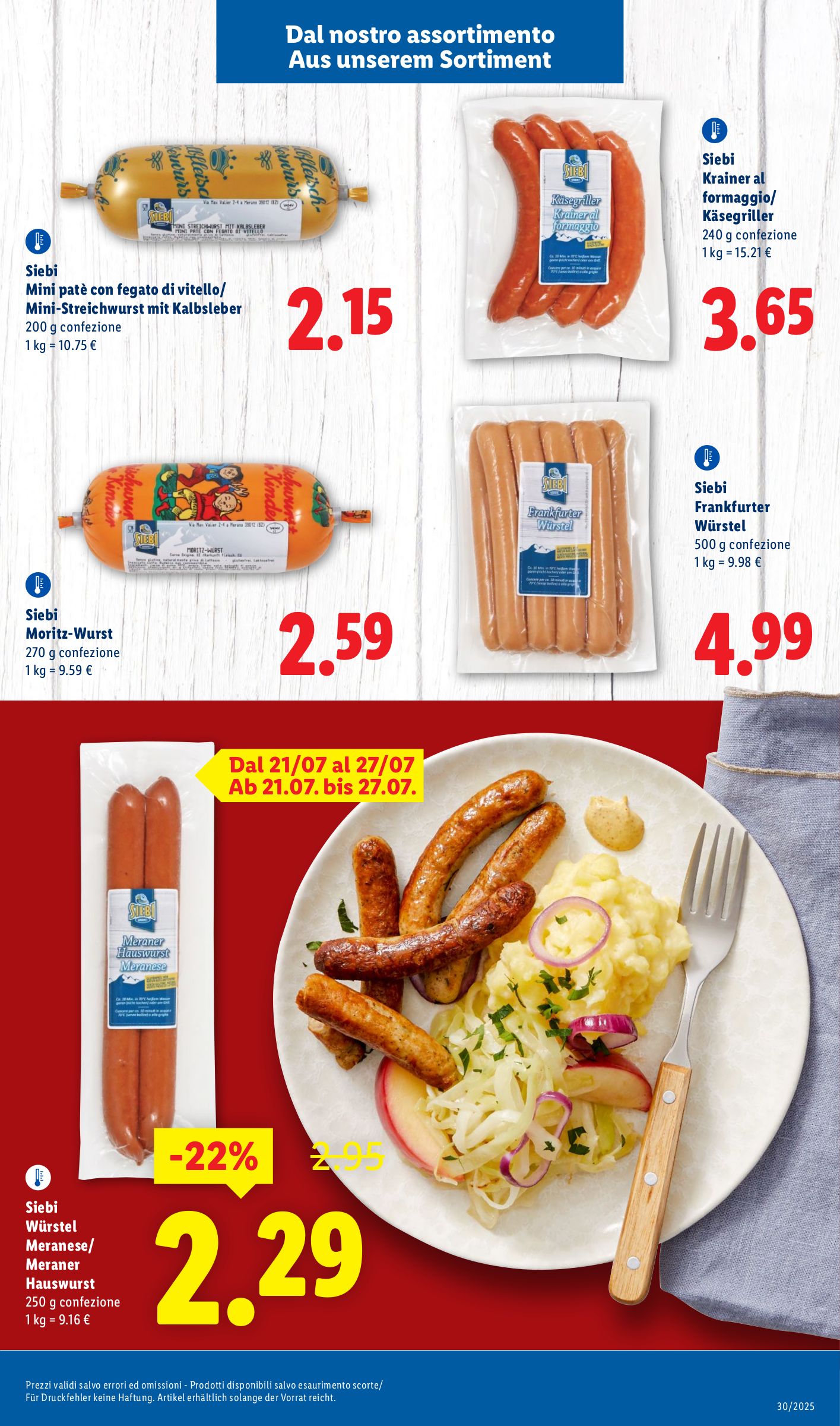 lidl - Volantino Lidl - Trentino Alto-Adige valido dal 21/07 al 27/07 - page: 5
