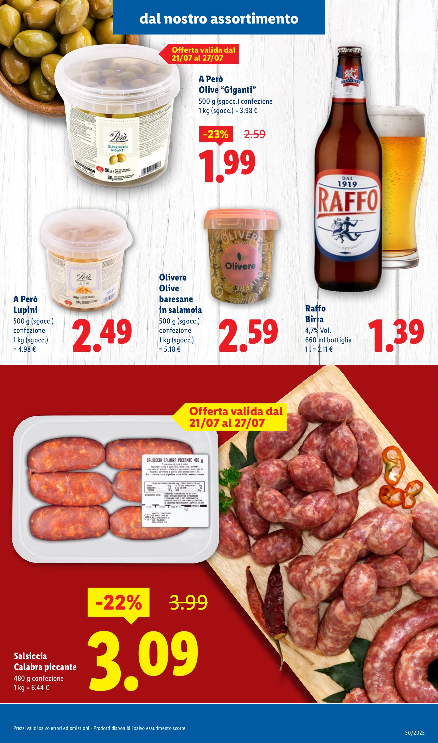 lidl - Volantino Lidl - Sud Italia valido dal 21/07 al 27/07 - page: 3
