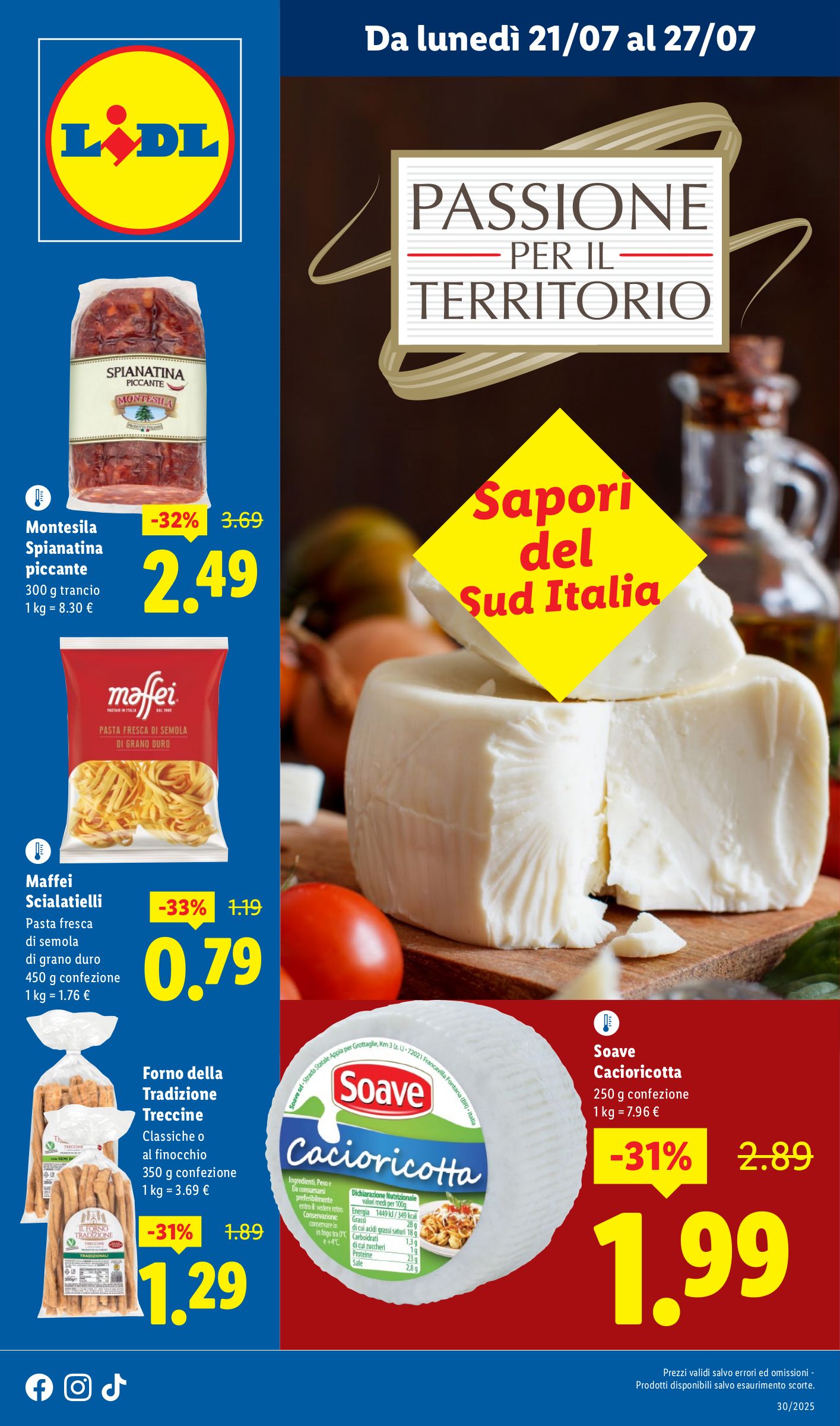lidl - Volantino Lidl - Sud Italia valido dal 21/07 al 27/07