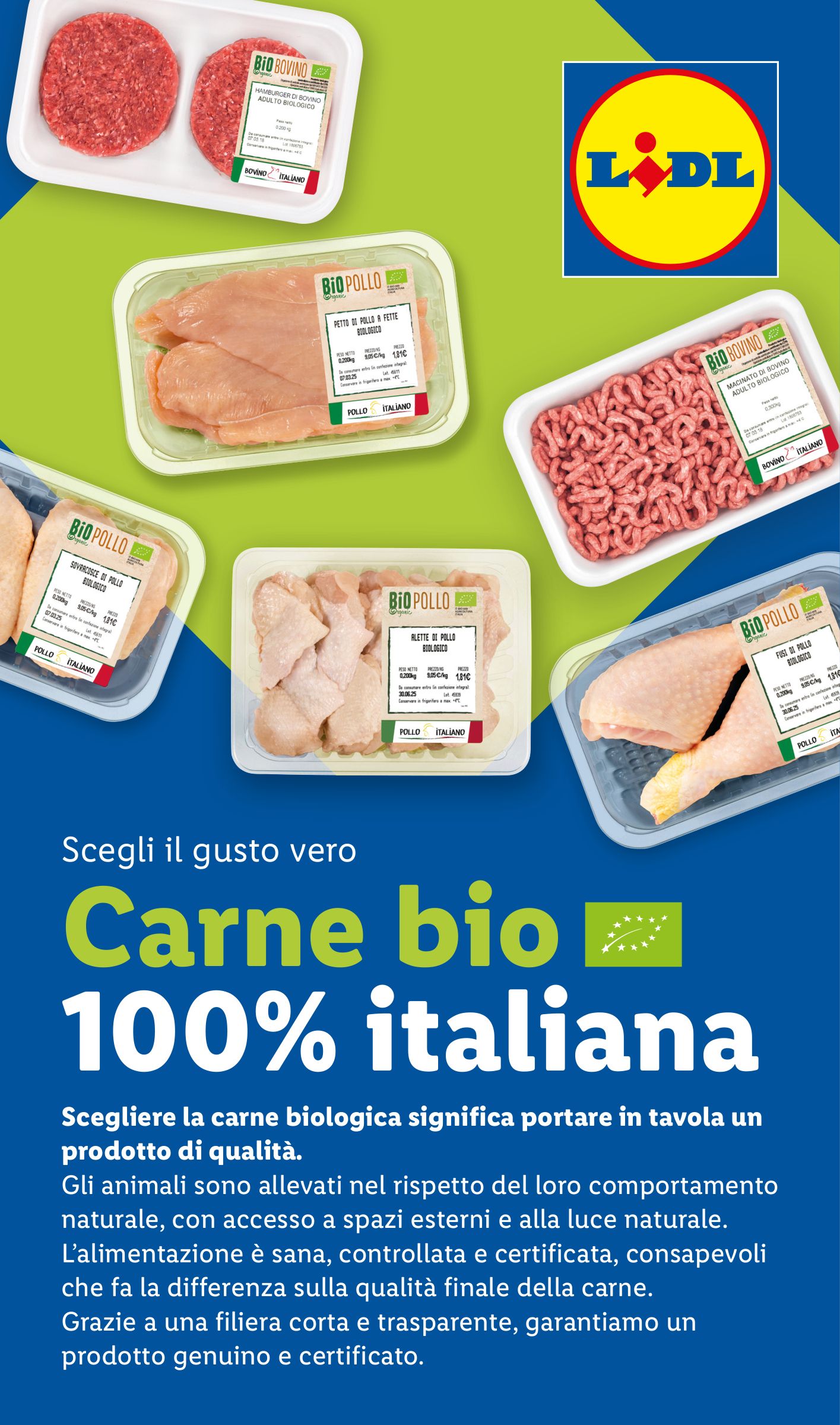 lidl - Volantino Lidl - Carne bio valido dal 21/07 al 27/07