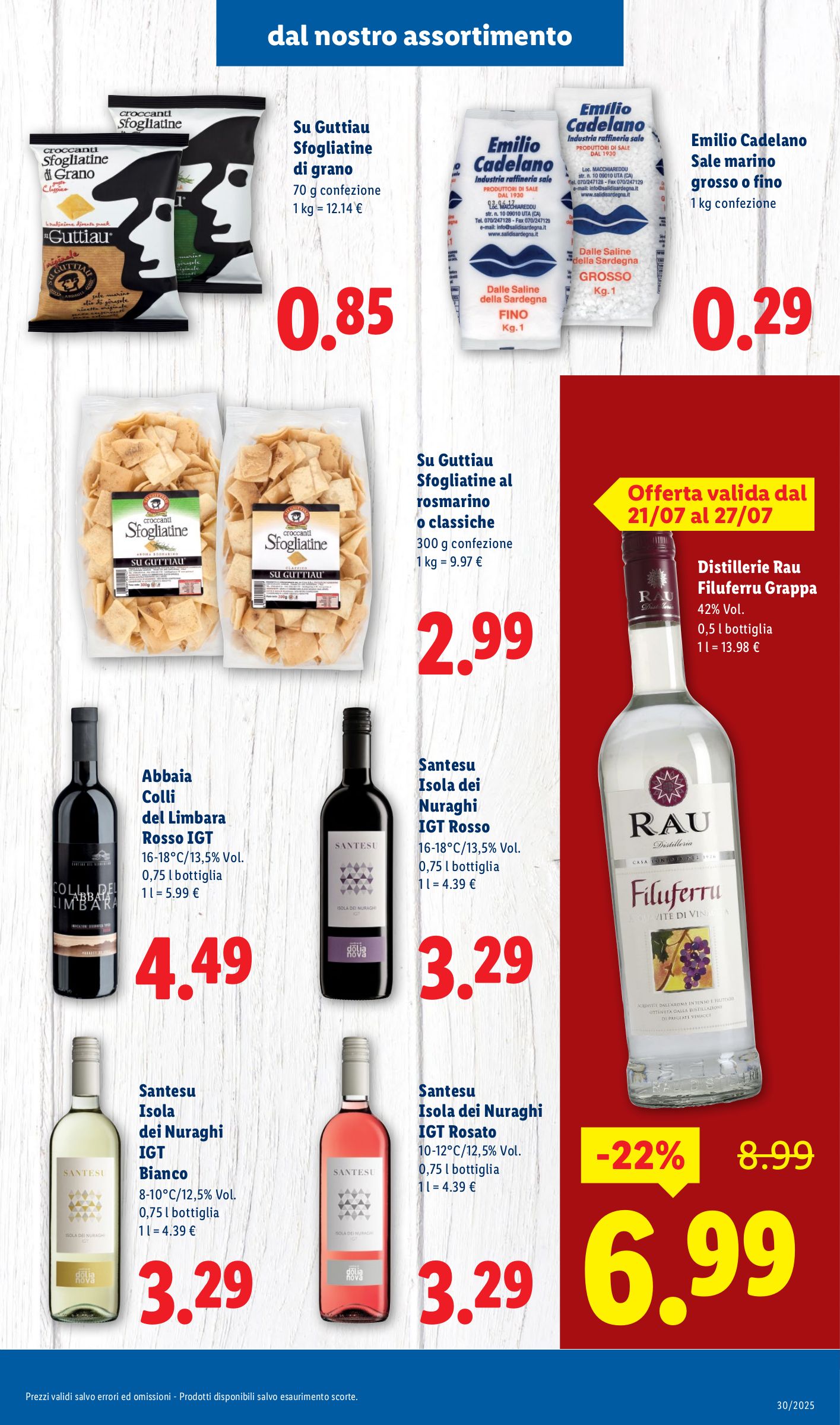lidl - Volantino Lidl - Sardegna valido dal 21/07 al 27/07 - page: 9