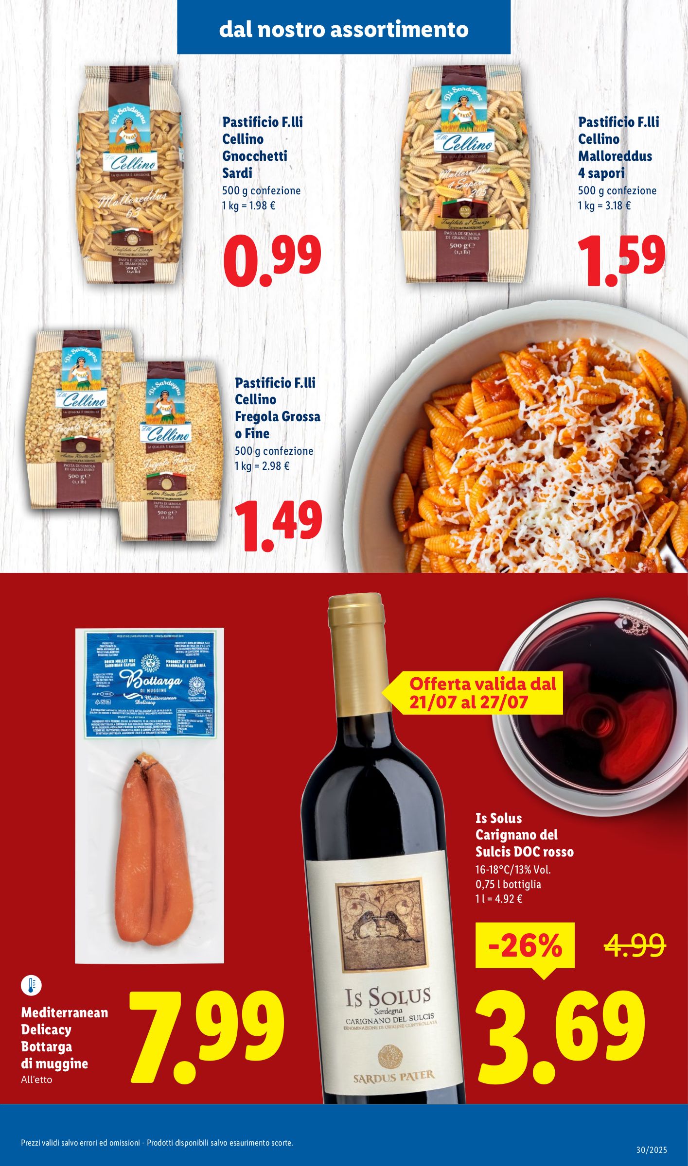 lidl - Volantino Lidl - Sardegna valido dal 21/07 al 27/07 - page: 7