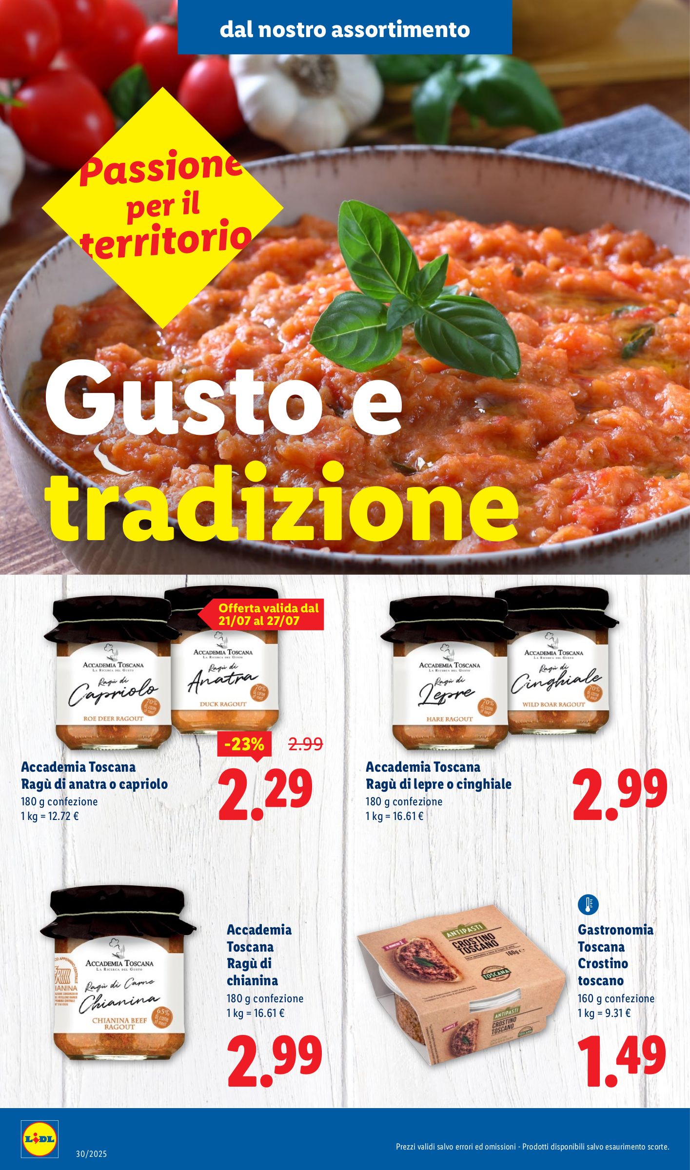 lidl - Volantino Lidl - Toscana valido dal 21/07 al 27/07 - page: 4