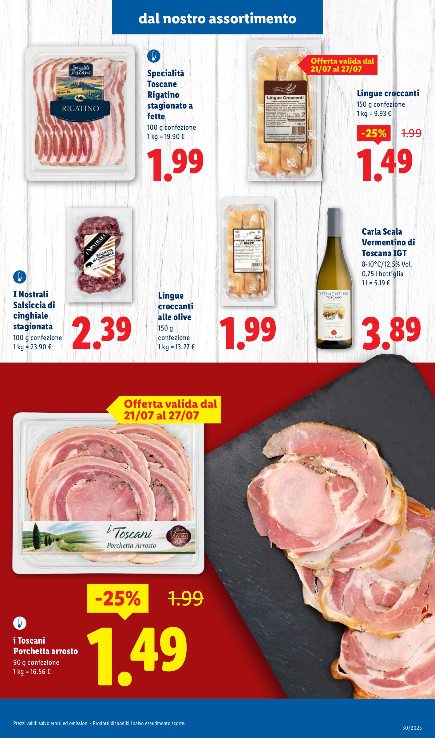 lidl - Volantino Lidl - Toscana valido dal 21/07 al 27/07 - page: 3