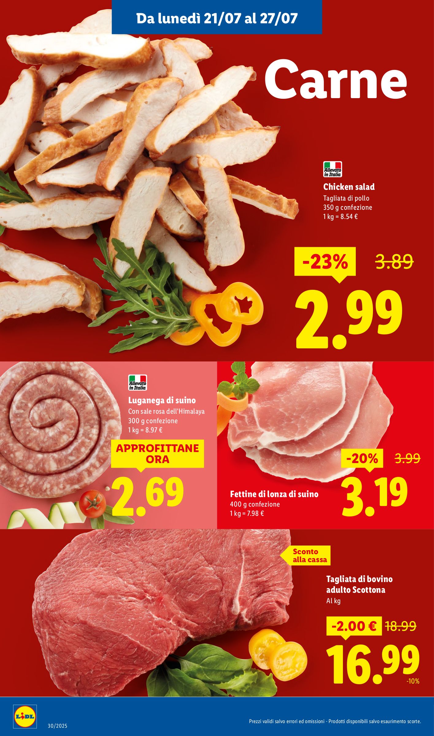 lidl - Volantino Lidl valido dal 21/07 al 27/07 - page: 4 lidl - Volantino Lidl valido dal 21/07 al 27/07 - page: 4