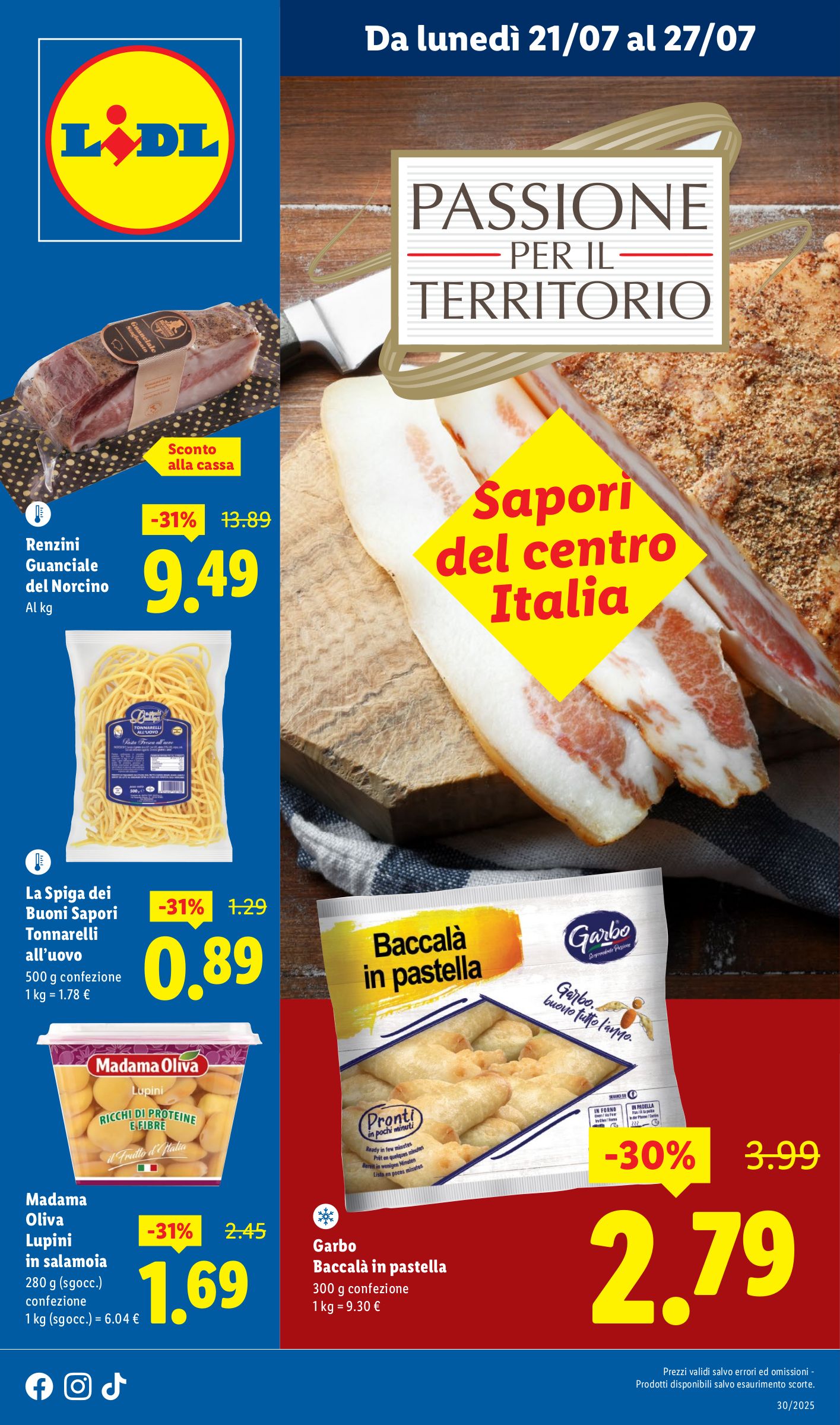 lidl - Volantino Lidl - Centro Italia valido dal 21/07 al 27/07
