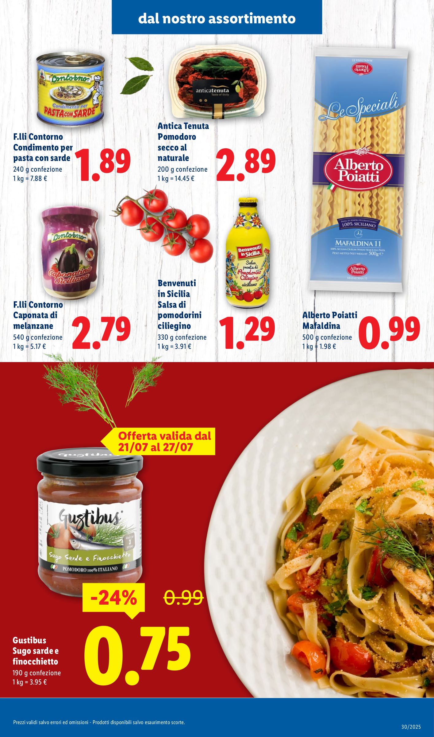 lidl - Volantino Lidl - Sicilia valido dal 21/07 al 27/07 - page: 5