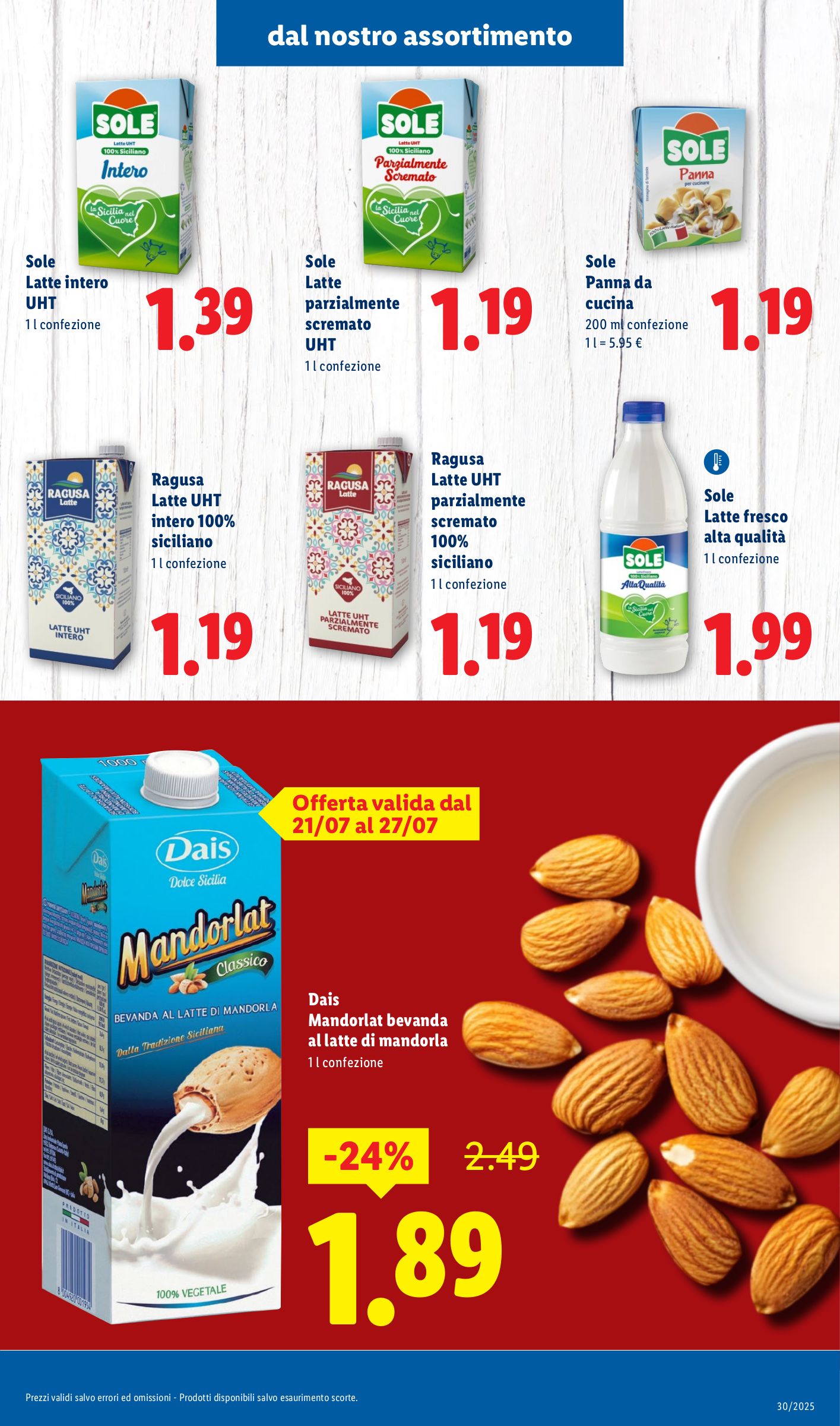 lidl - Volantino Lidl - Sicilia valido dal 21/07 al 27/07 - page: 7