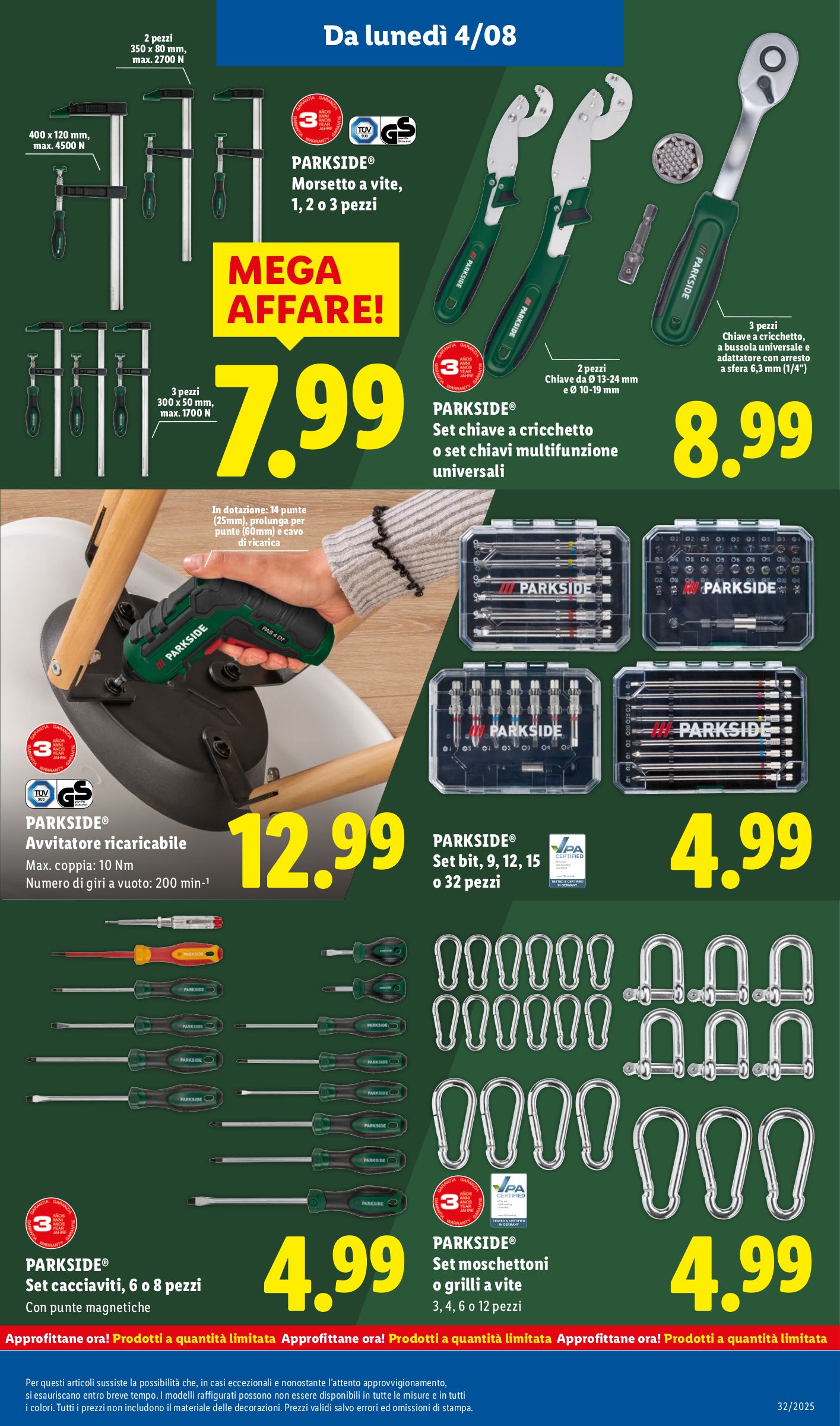 lidl - Volantino Lidl valido dal 04/08 al 10/08 - page: 33 lidl - Volantino Lidl valido dal 04/08 al 10/08 - page: 33