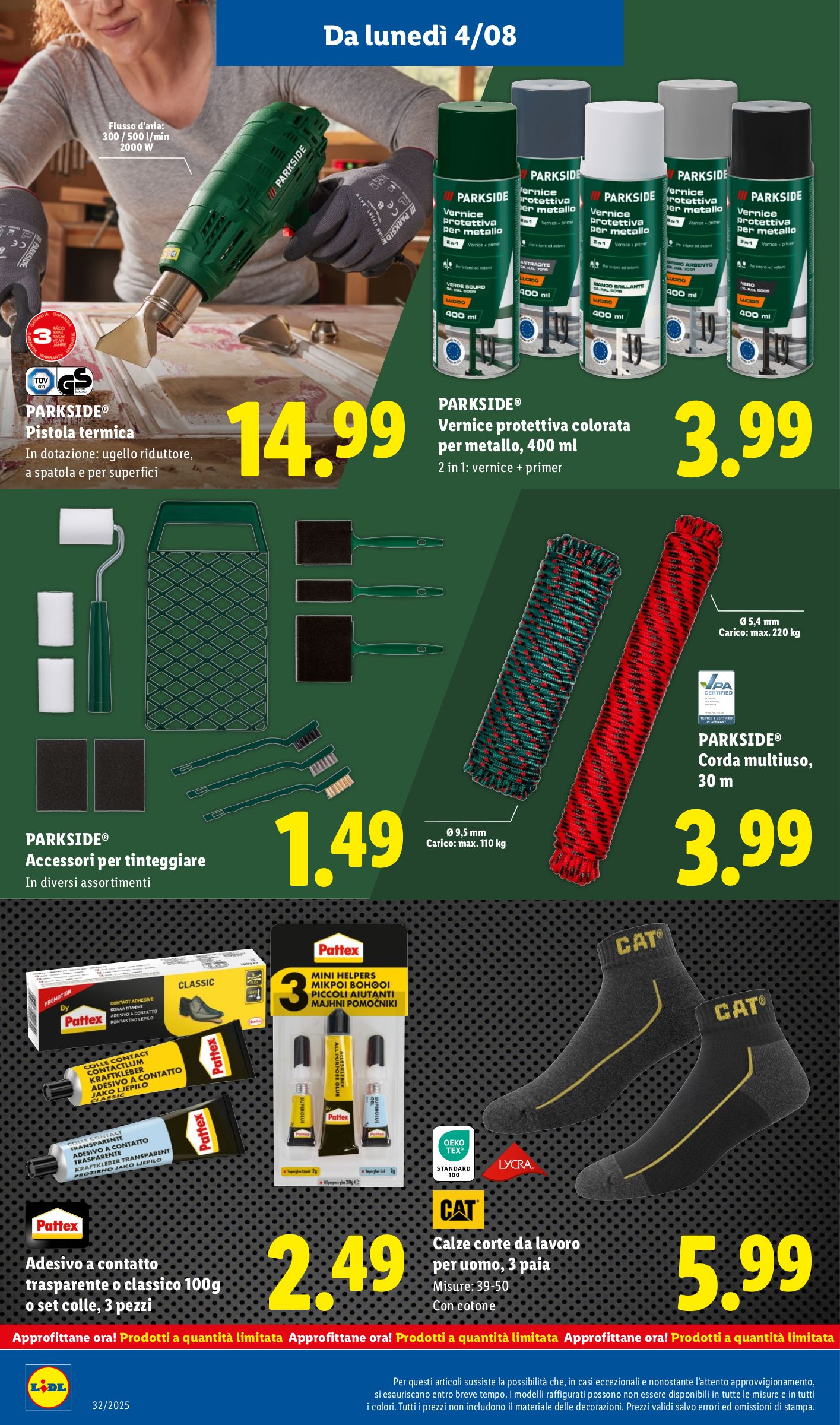 lidl - Volantino Lidl valido dal 04/08 al 10/08 - page: 34 lidl - Volantino Lidl valido dal 04/08 al 10/08 - page: 34