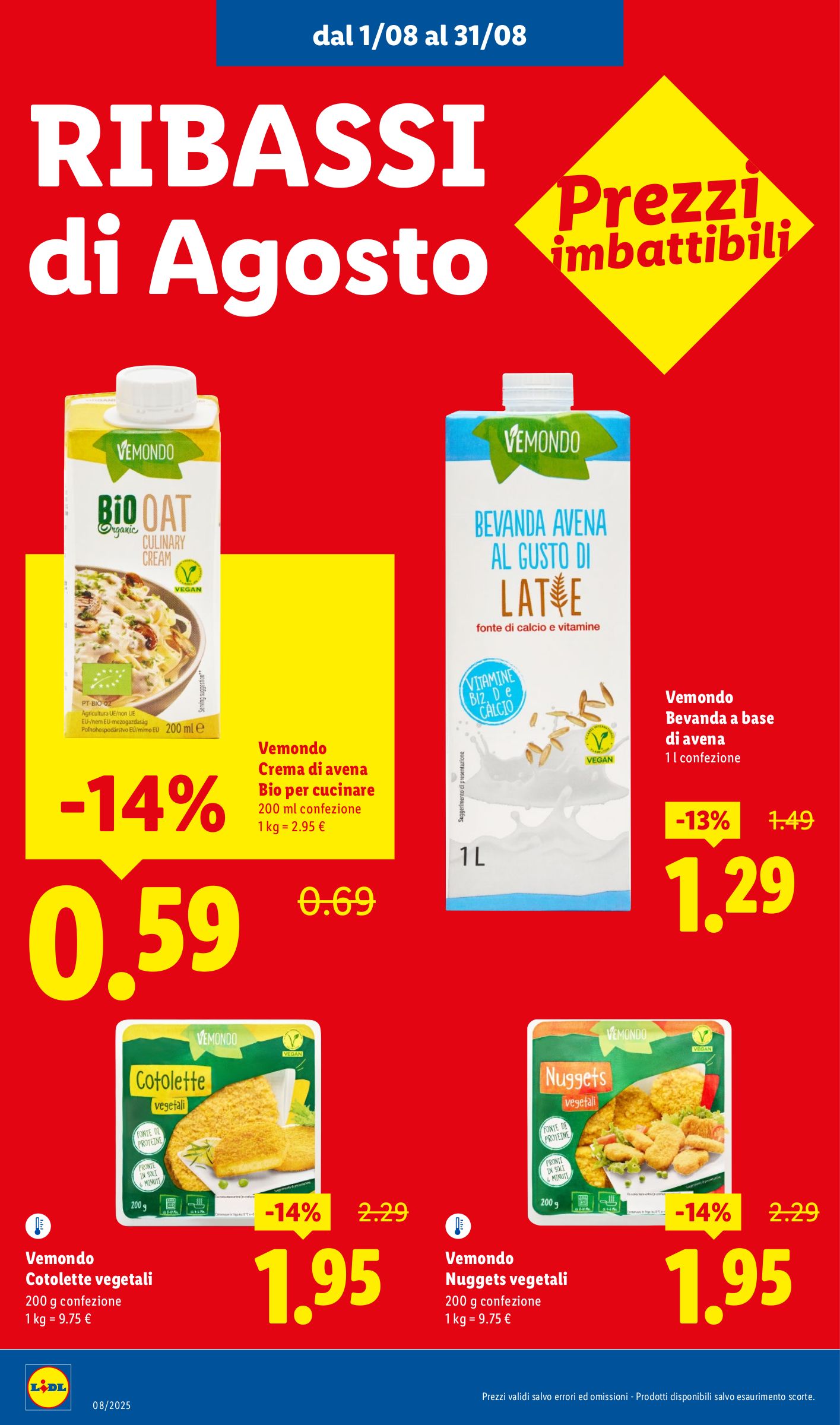 lidl - Volantino Lidl - Ribassi di Agosto valido dal 01/08 al 31/08 - page: 6