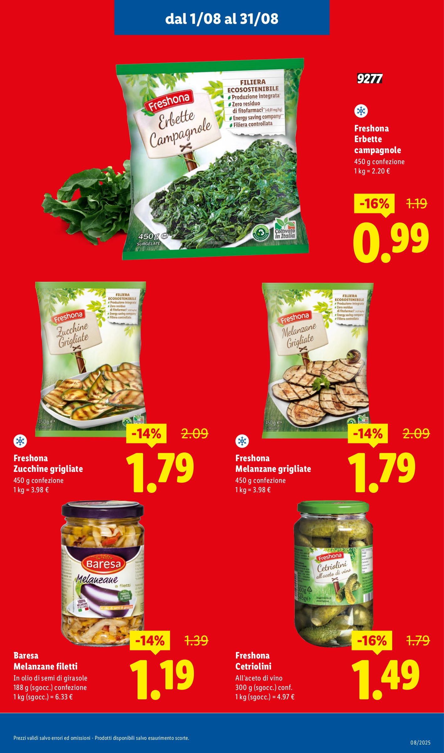 lidl - Volantino Lidl - Ribassi di Agosto valido dal 01/08 al 31/08 - page: 5