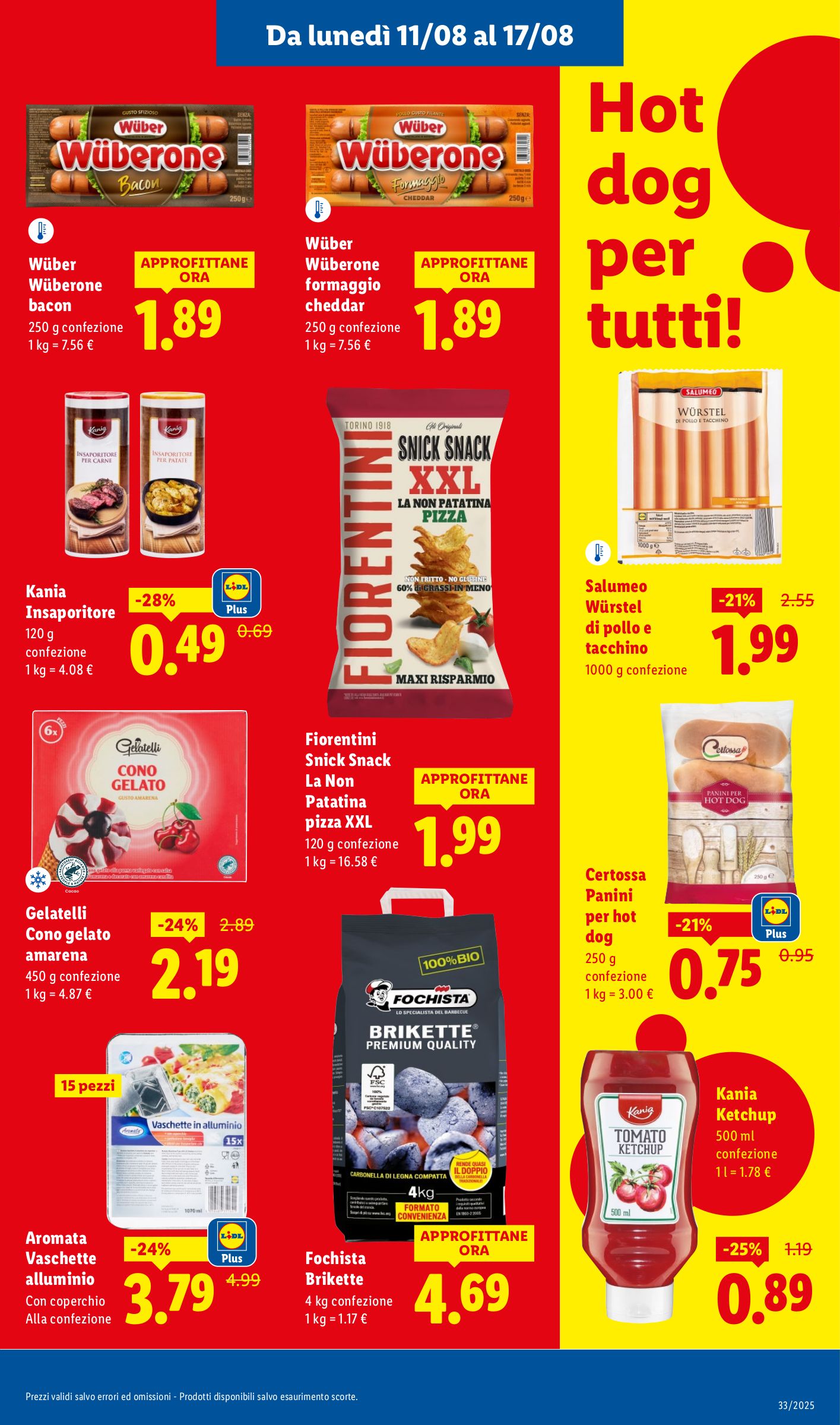 lidl - Volantino Lidl valido dal 11/08 al 17/08 - page: 3 lidl - Volantino Lidl valido dal 11/08 al 17/08 - page: 3