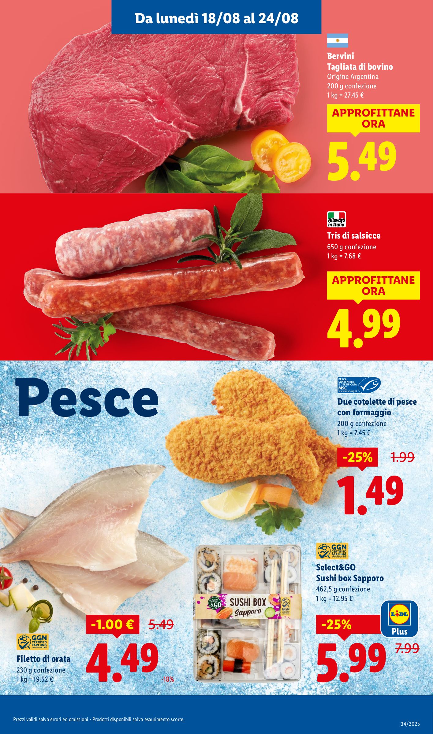 lidl - Volantino Lidl valido dal 18/08 al 24/08 - page: 5 lidl - Volantino Lidl valido dal 18/08 al 24/08 - page: 5