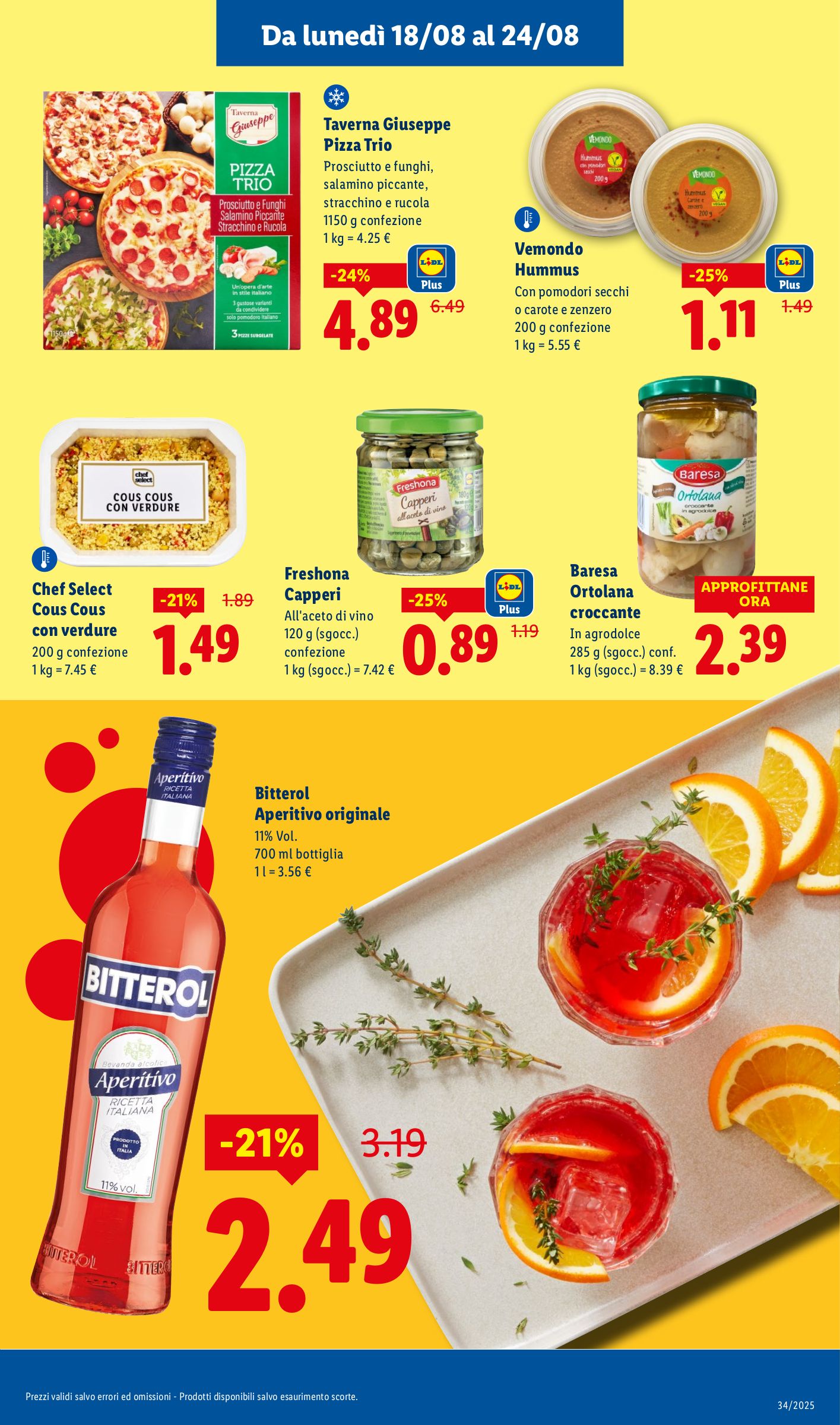 lidl - Volantino Lidl valido dal 18/08 al 24/08 - page: 21 lidl - Volantino Lidl valido dal 18/08 al 24/08 - page: 21