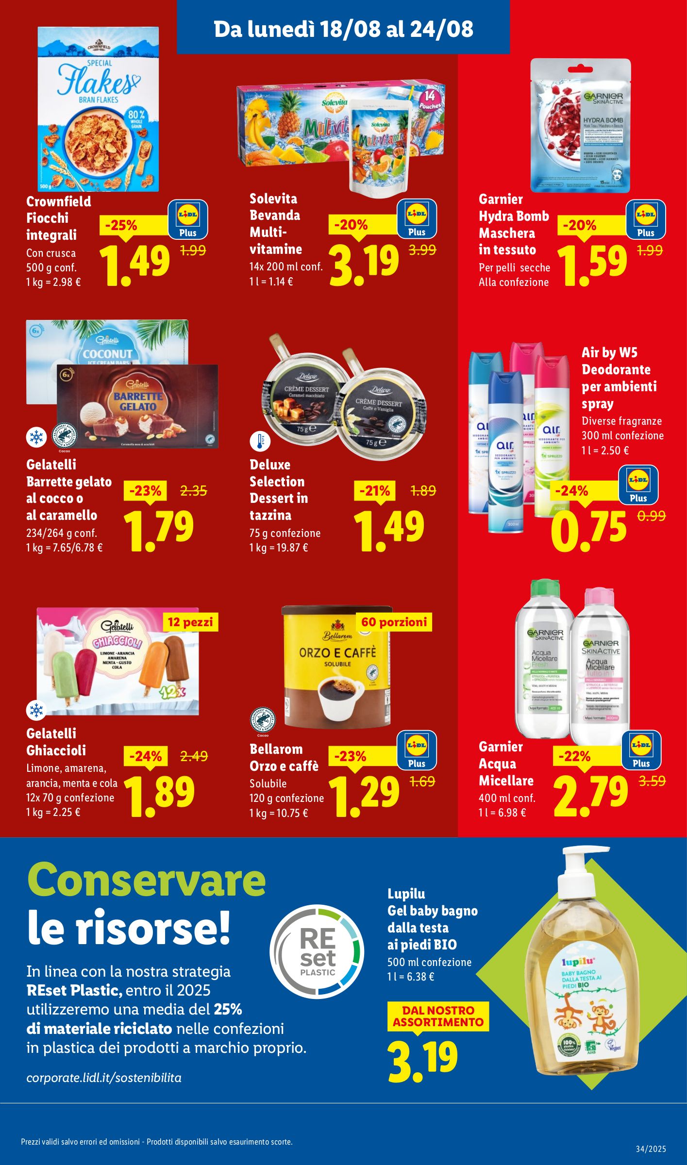 lidl - Volantino Lidl valido dal 18/08 al 24/08 - page: 17 lidl - Volantino Lidl valido dal 18/08 al 24/08 - page: 17