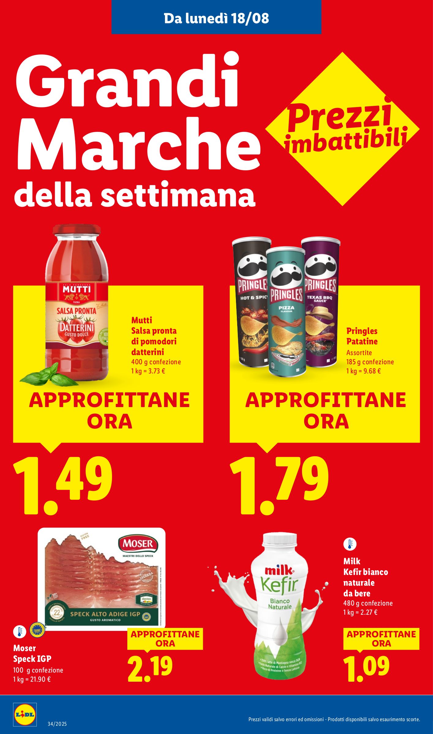 lidl - Volantino Lidl valido dal 18/08 al 24/08 - page: 18 lidl - Volantino Lidl valido dal 18/08 al 24/08 - page: 18