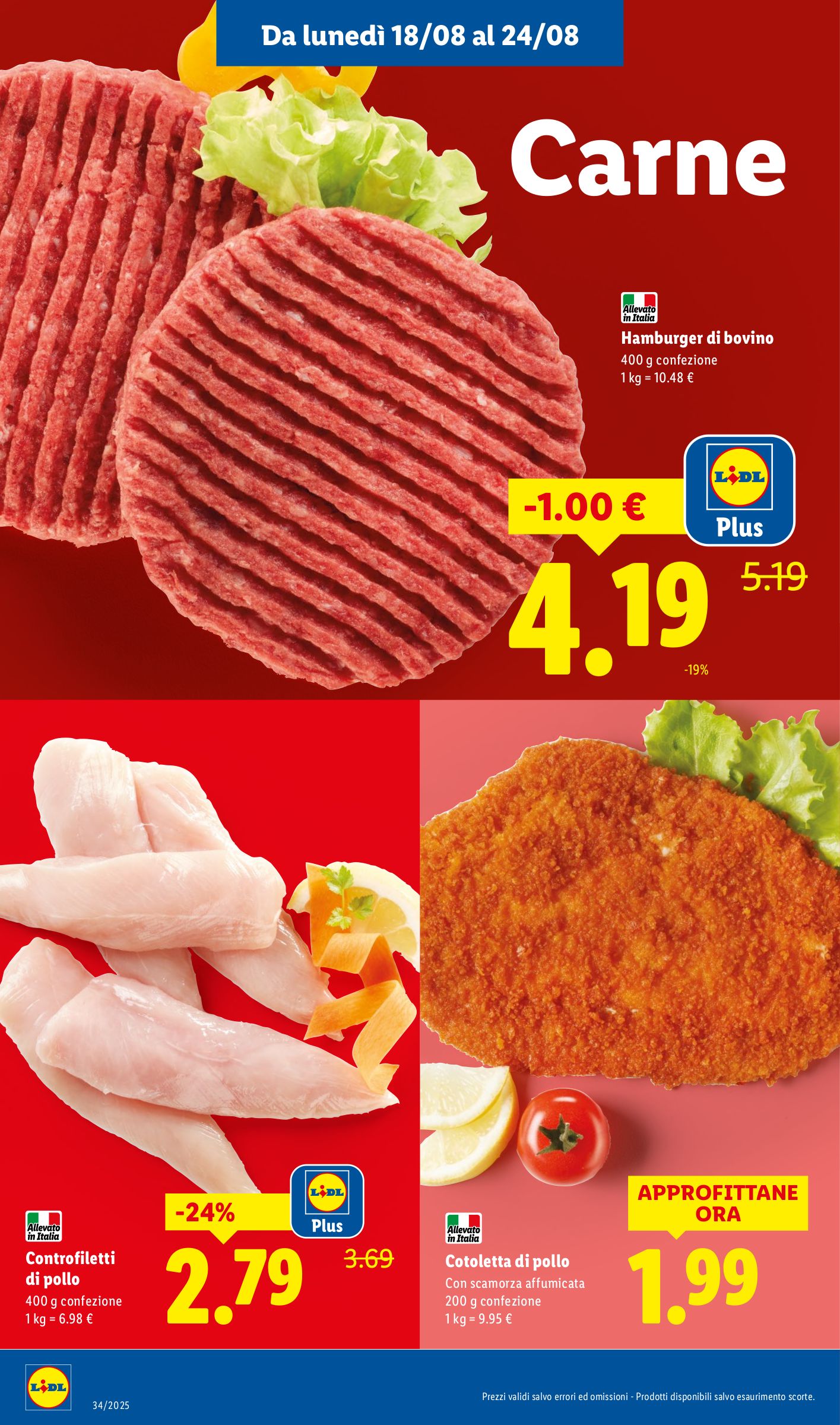 lidl - Volantino Lidl valido dal 18/08 al 24/08 - page: 4 lidl - Volantino Lidl valido dal 18/08 al 24/08 - page: 4