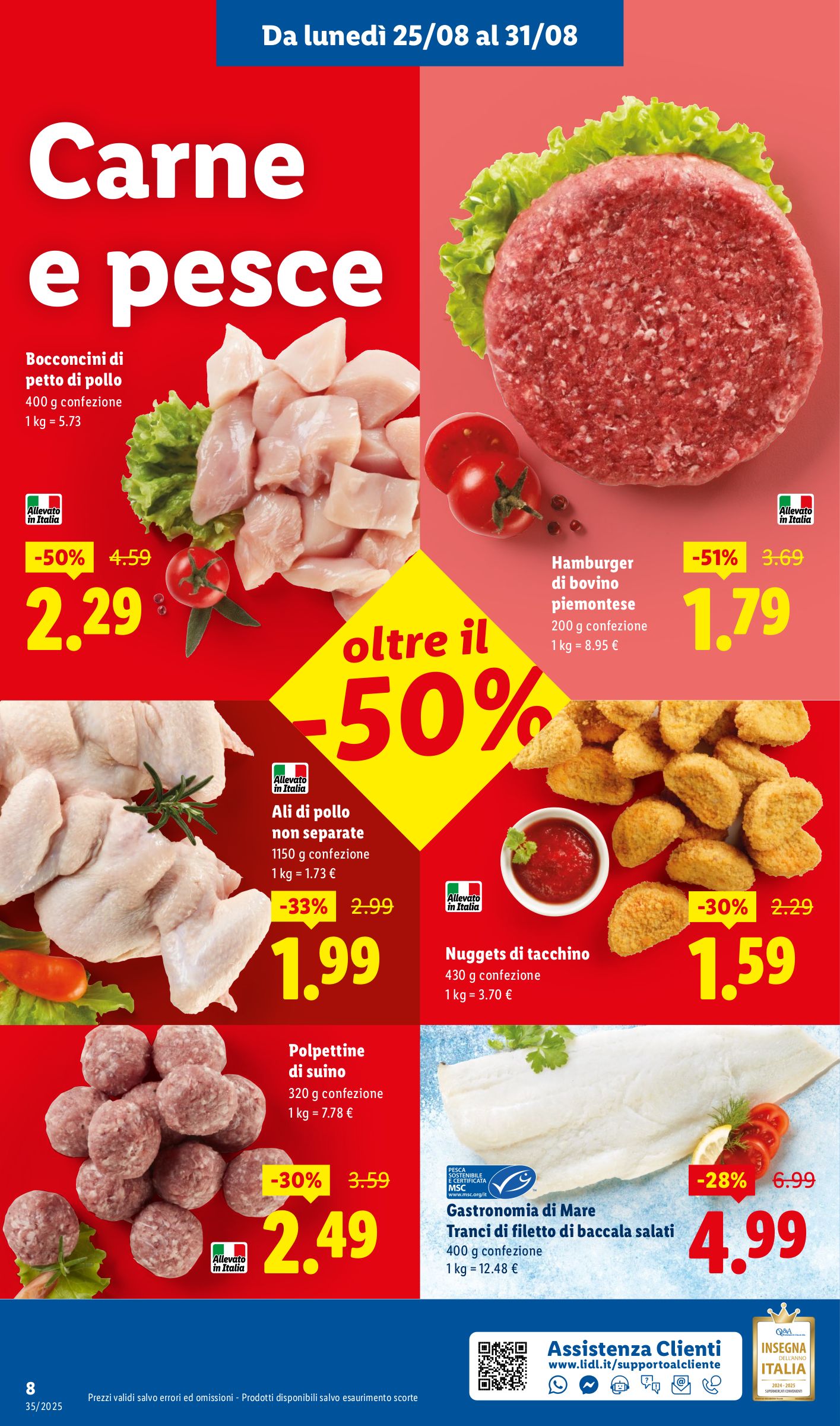 lidl - Volantino Lidl - Speciale Anniversario Cassano valido dal 25/08 al 31/08 - page: 8