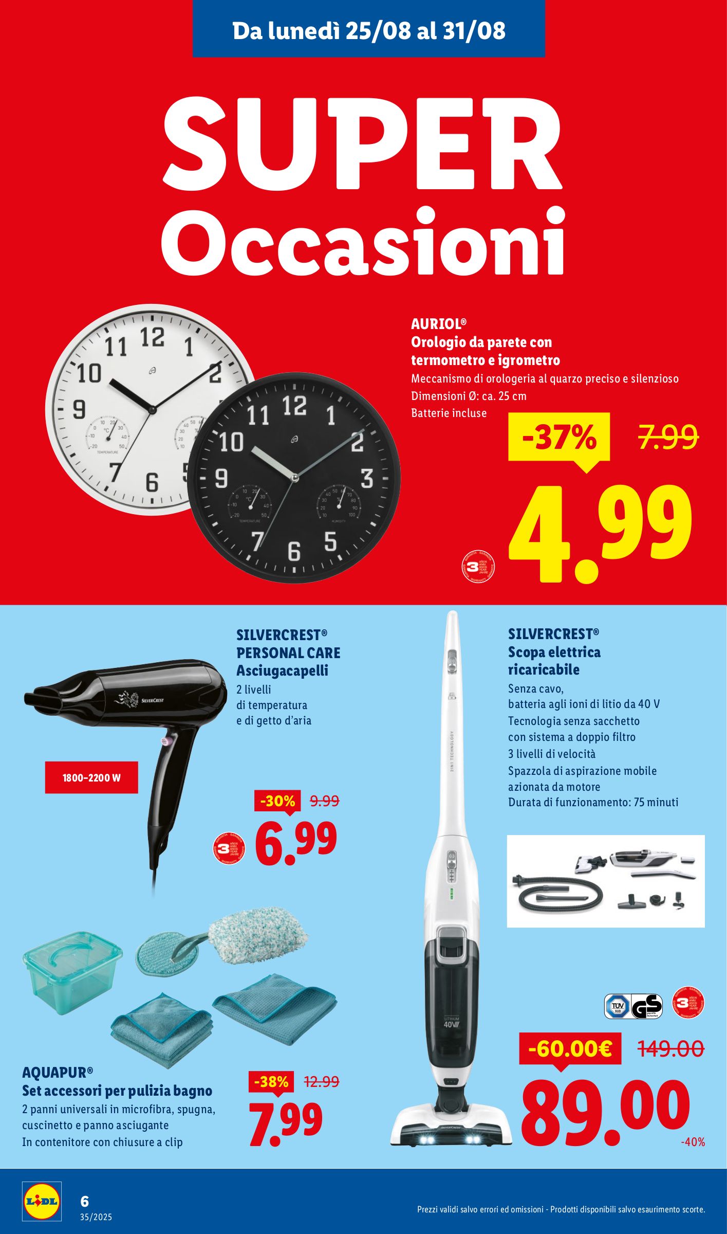lidl - Volantino Lidl - Speciale Anniversario S. Giovanni valido dal 25/08 al 31/08 - page: 6