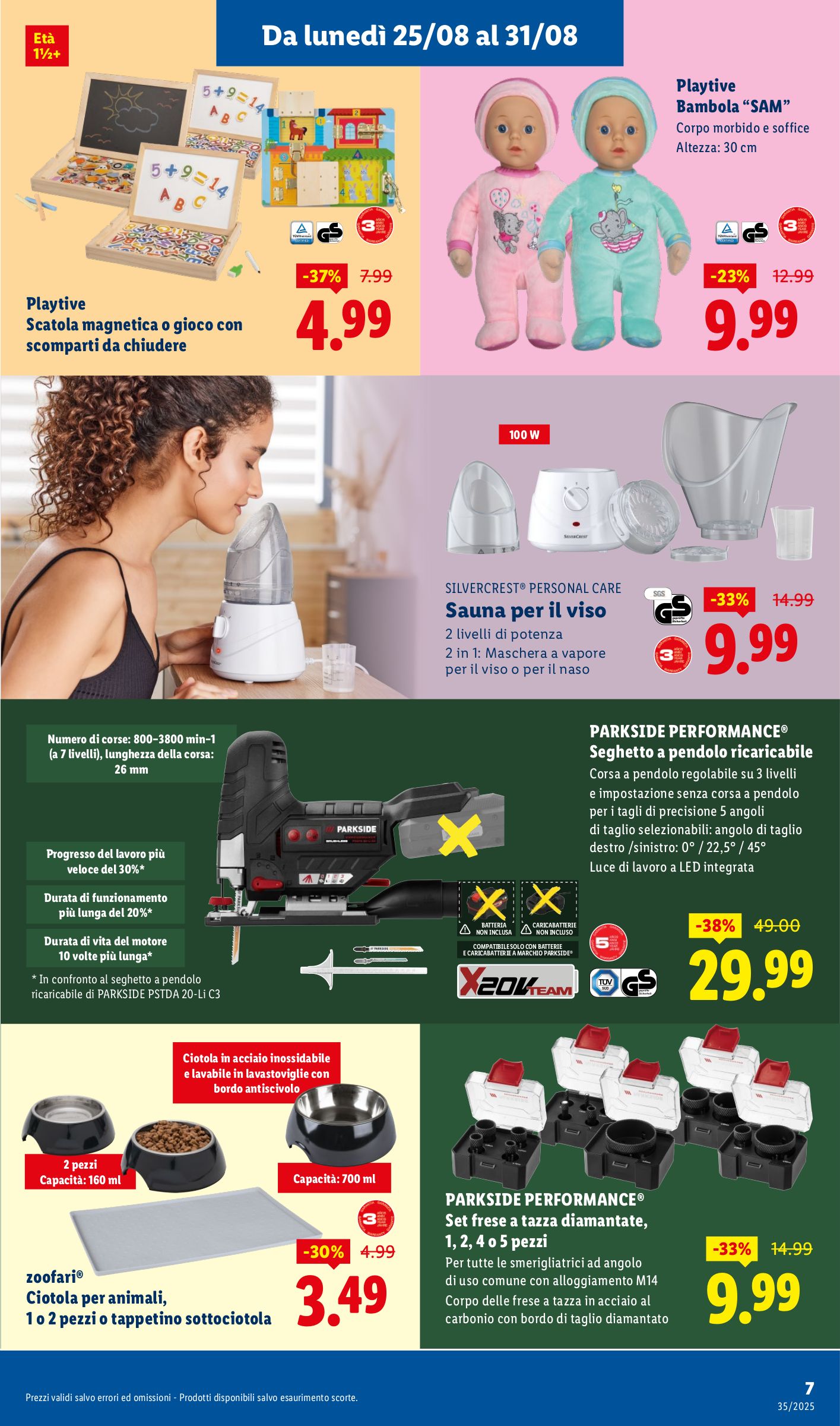 lidl - Volantino Lidl - Speciale Anniversario S. Giovanni valido dal 25/08 al 31/08 - page: 7