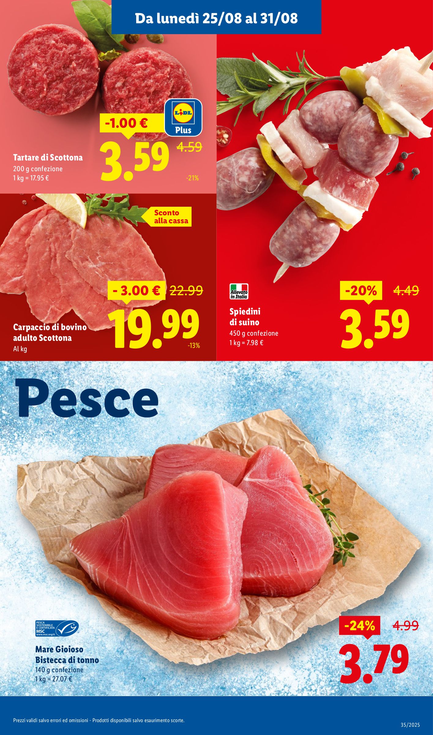 lidl - Volantino Lidl valido dal 25/08 al 31/08 - page: 5 lidl - Volantino Lidl valido dal 25/08 al 31/08 - page: 5