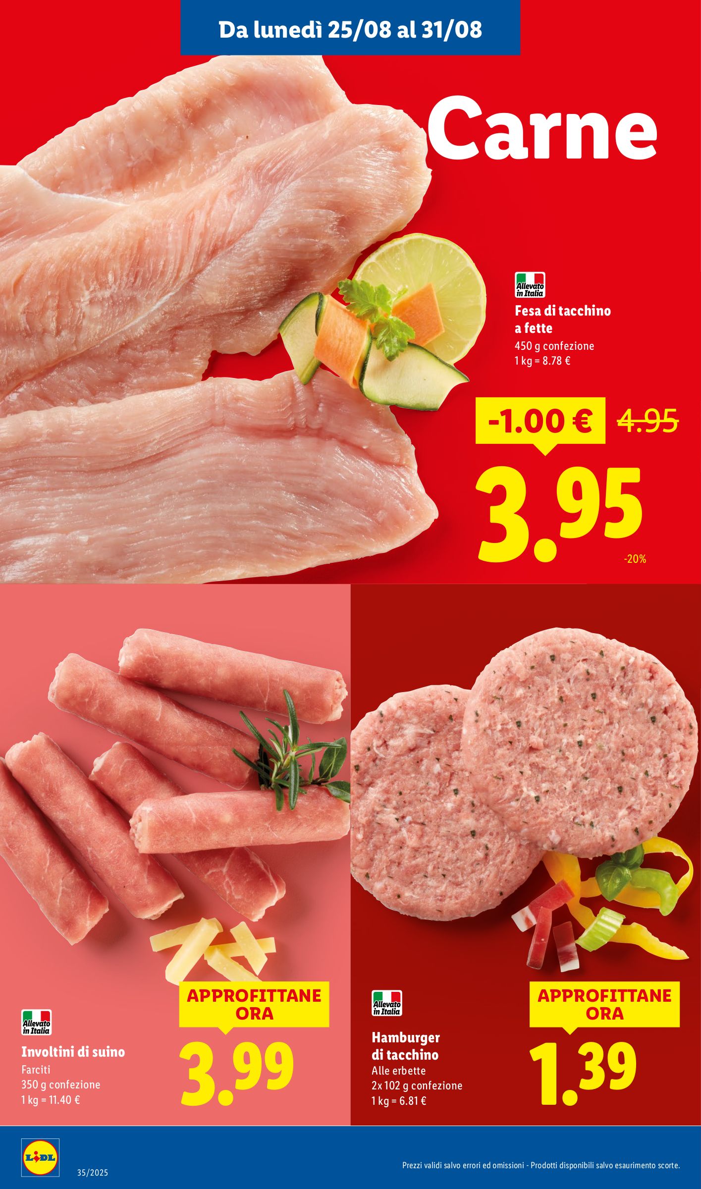 lidl - Volantino Lidl valido dal 25/08 al 31/08 - page: 4 lidl - Volantino Lidl valido dal 25/08 al 31/08 - page: 4