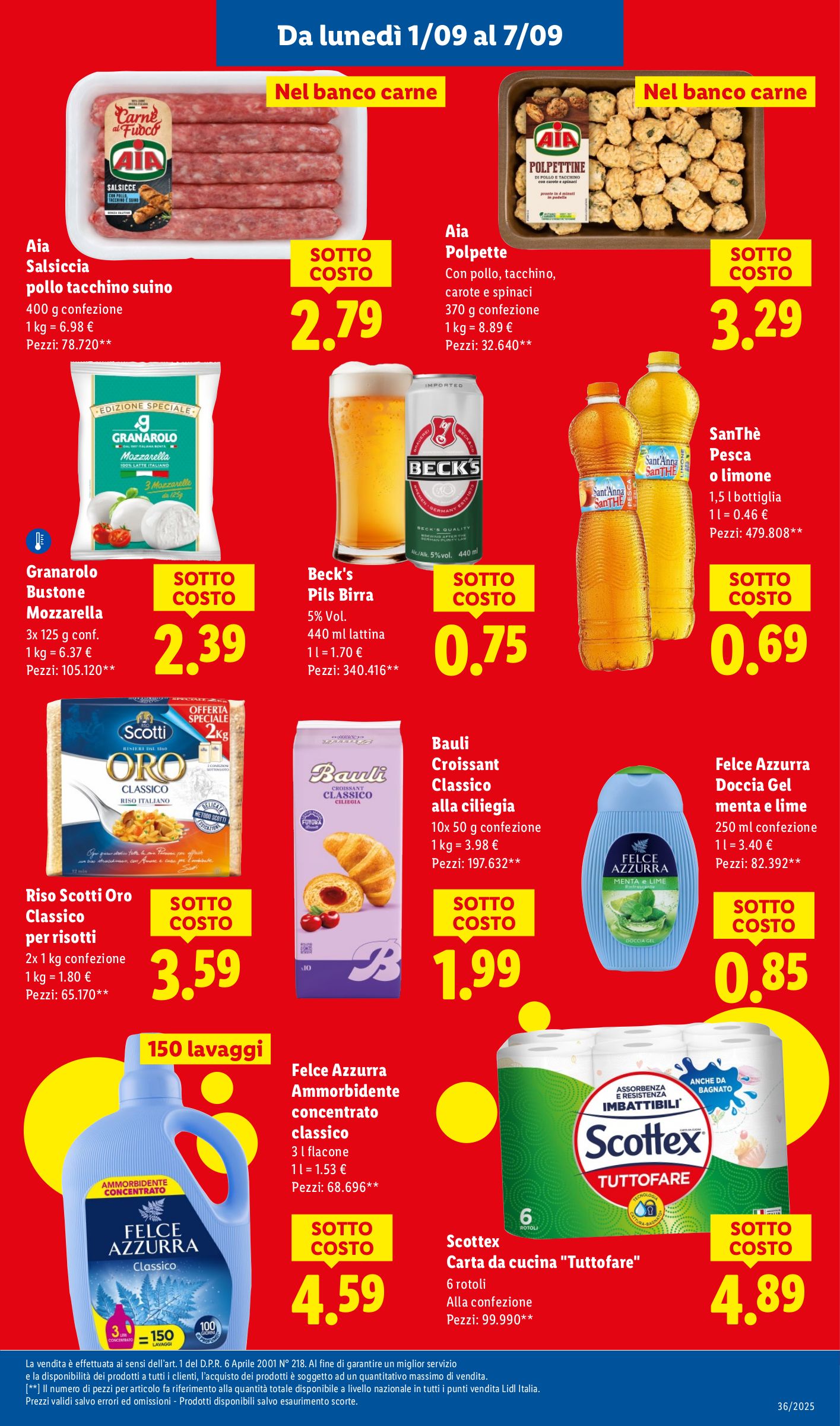 lidl - Volantino Lidl valido dal 01/09 al 07/09 - page: 3 lidl - Volantino Lidl valido dal 01/09 al 07/09 - page: 3