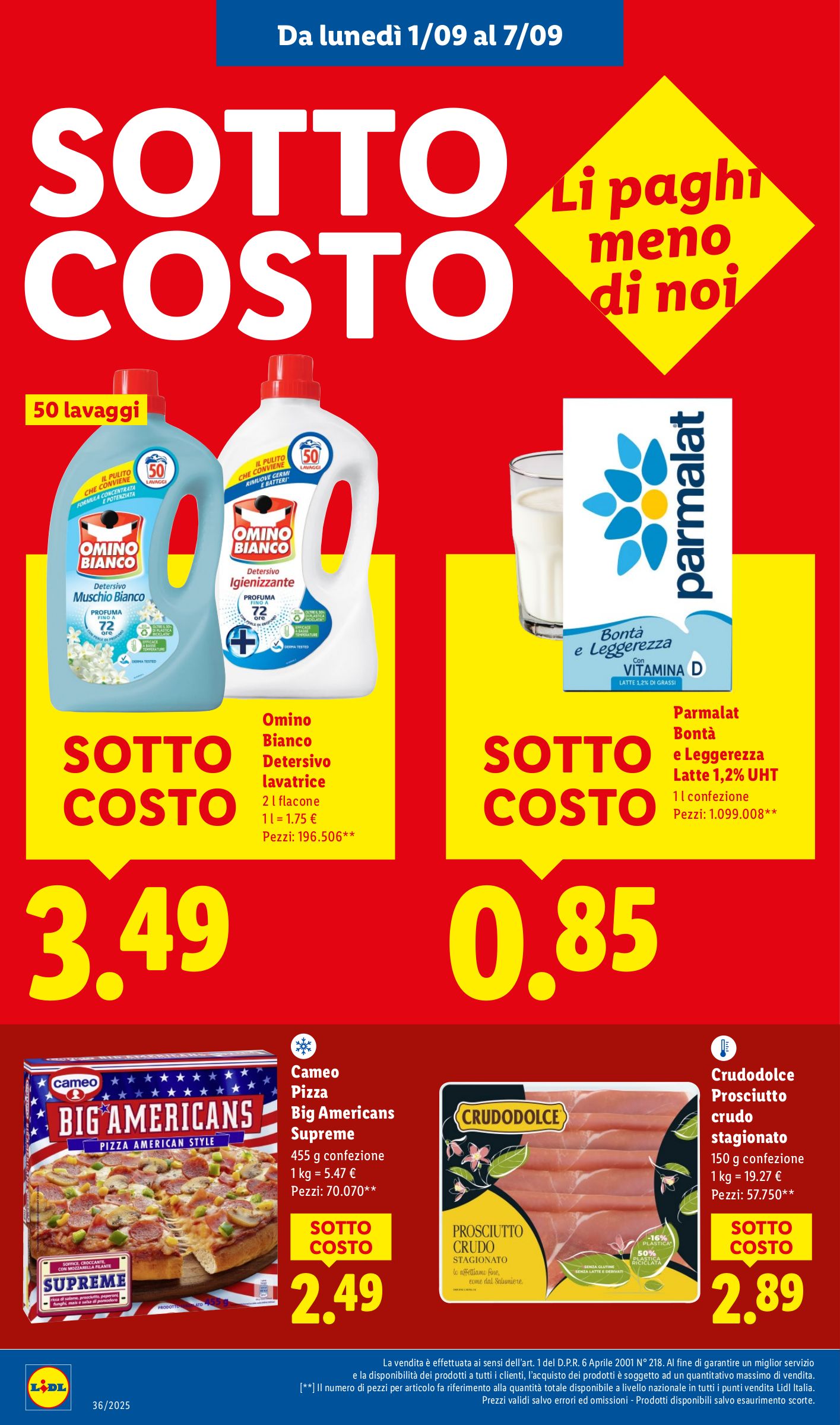 lidl - Volantino Lidl valido dal 01/09 al 07/09 - page: 2 lidl - Volantino Lidl valido dal 01/09 al 07/09 - page: 2