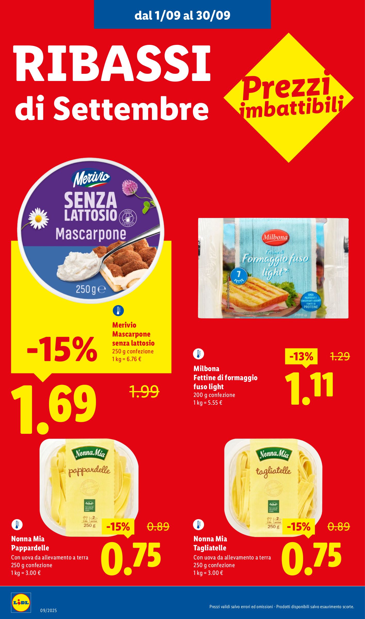 lidl - Volantino Lidl - Ribassati del mese valido dal 01/09 al 30/09 - page: 4