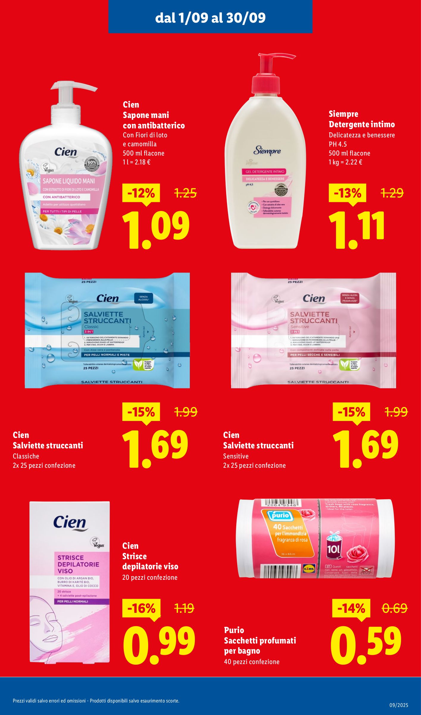 lidl - Volantino Lidl - Ribassati del mese valido dal 01/09 al 30/09 - page: 13