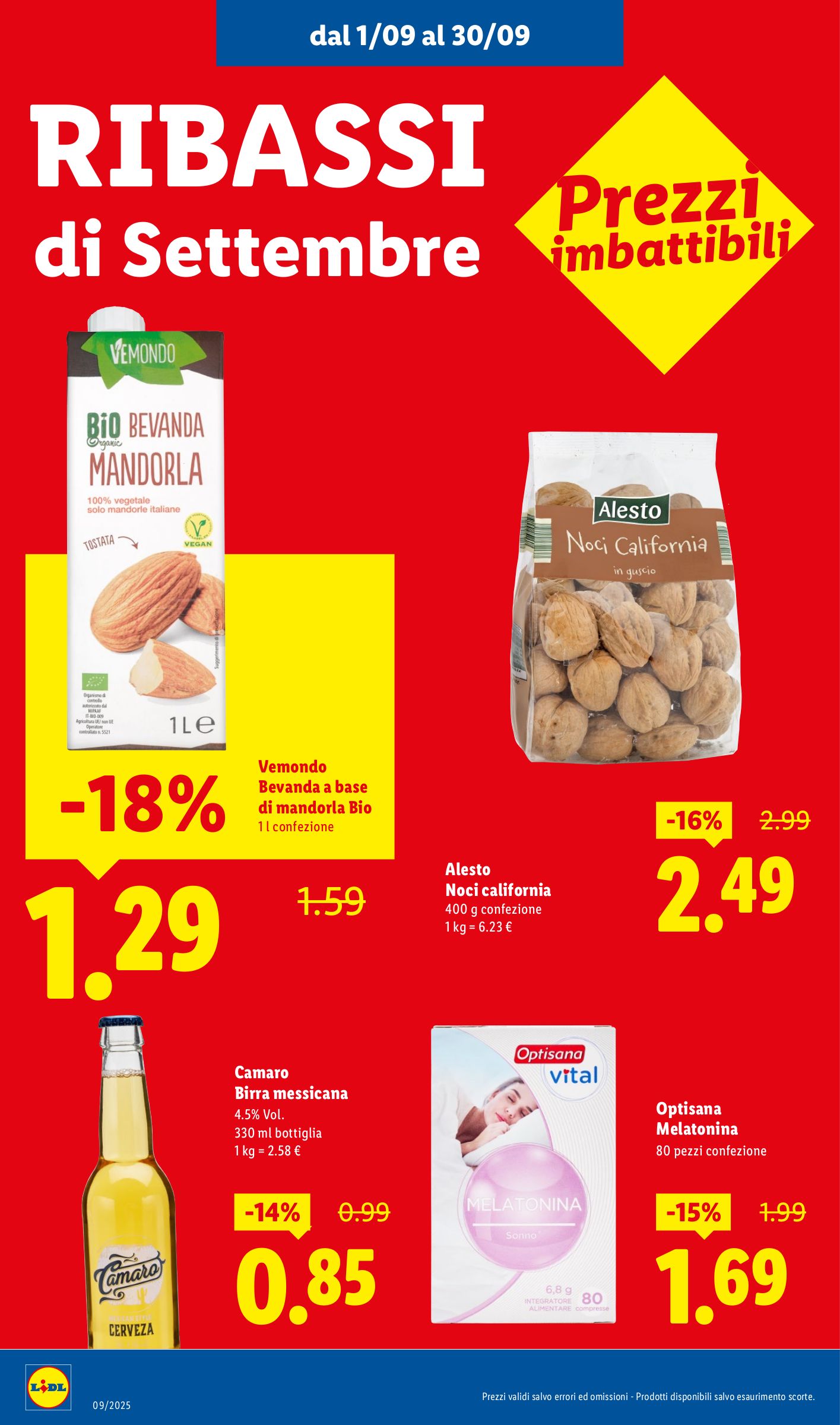 lidl - Volantino Lidl - Ribassati del mese valido dal 01/09 al 30/09 - page: 10