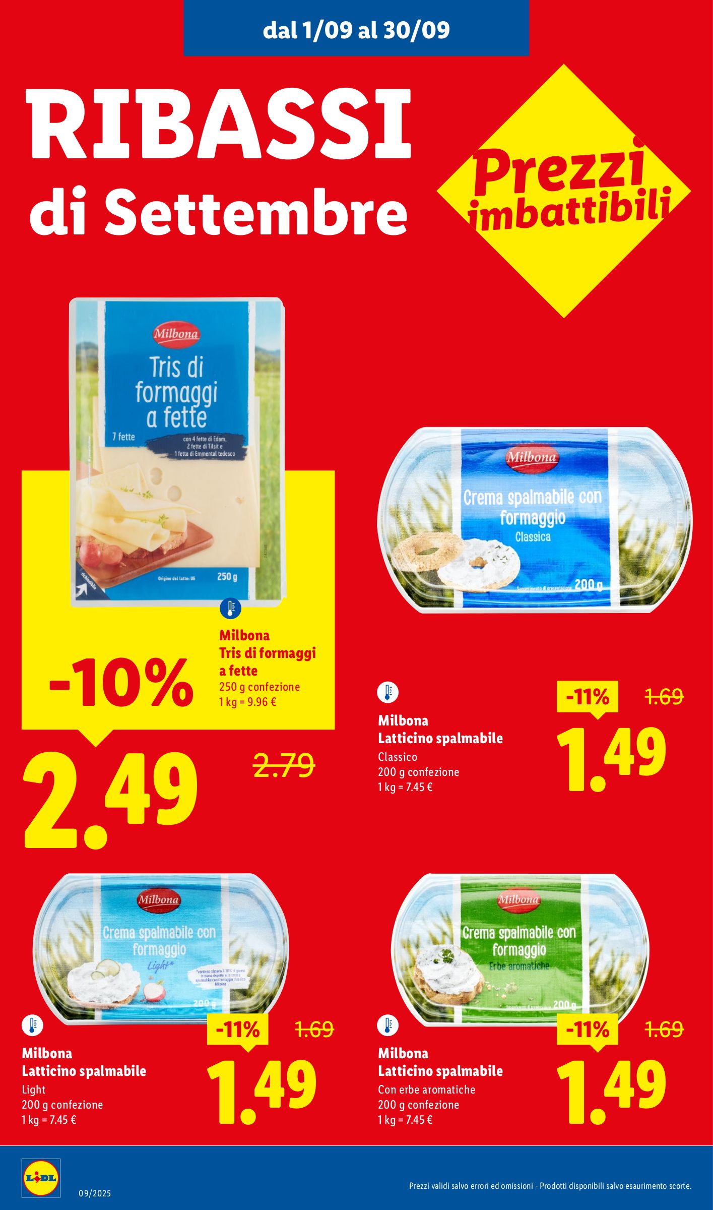 lidl - Volantino Lidl - Ribassati del mese valido dal 01/09 al 30/09 - page: 2