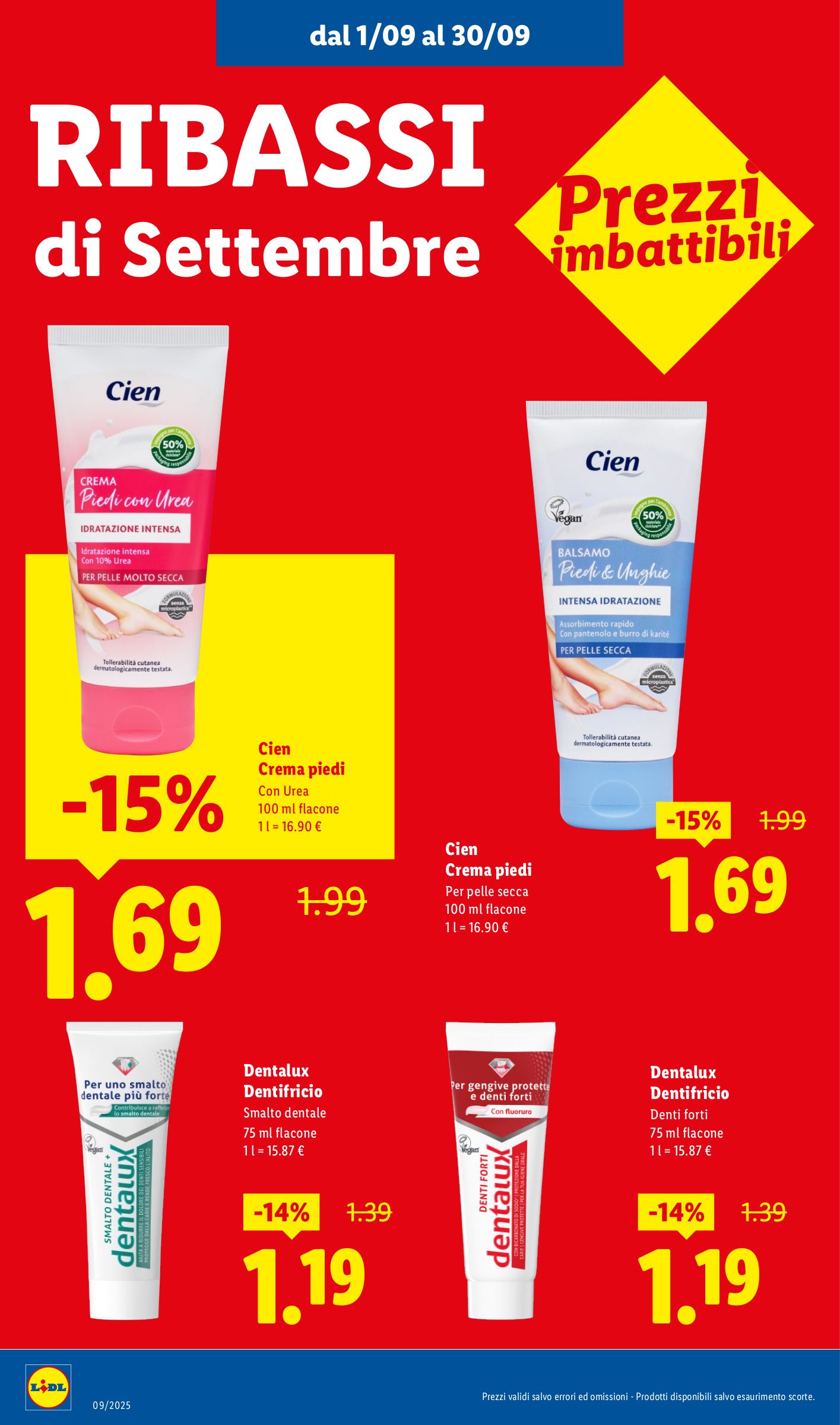 lidl - Volantino Lidl - Ribassati del mese valido dal 01/09 al 30/09 - page: 12