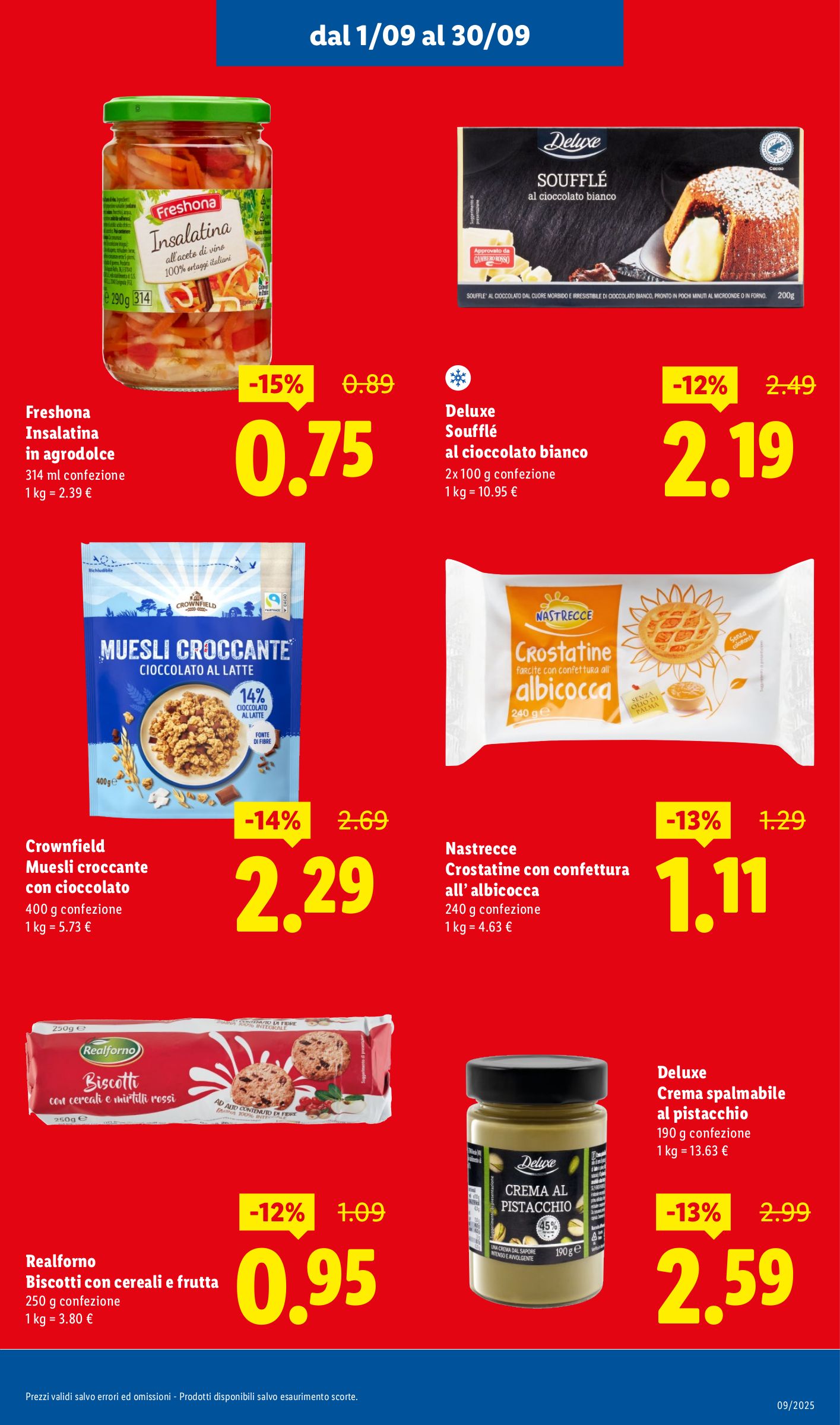 lidl - Volantino Lidl - Ribassati del mese valido dal 01/09 al 30/09 - page: 9