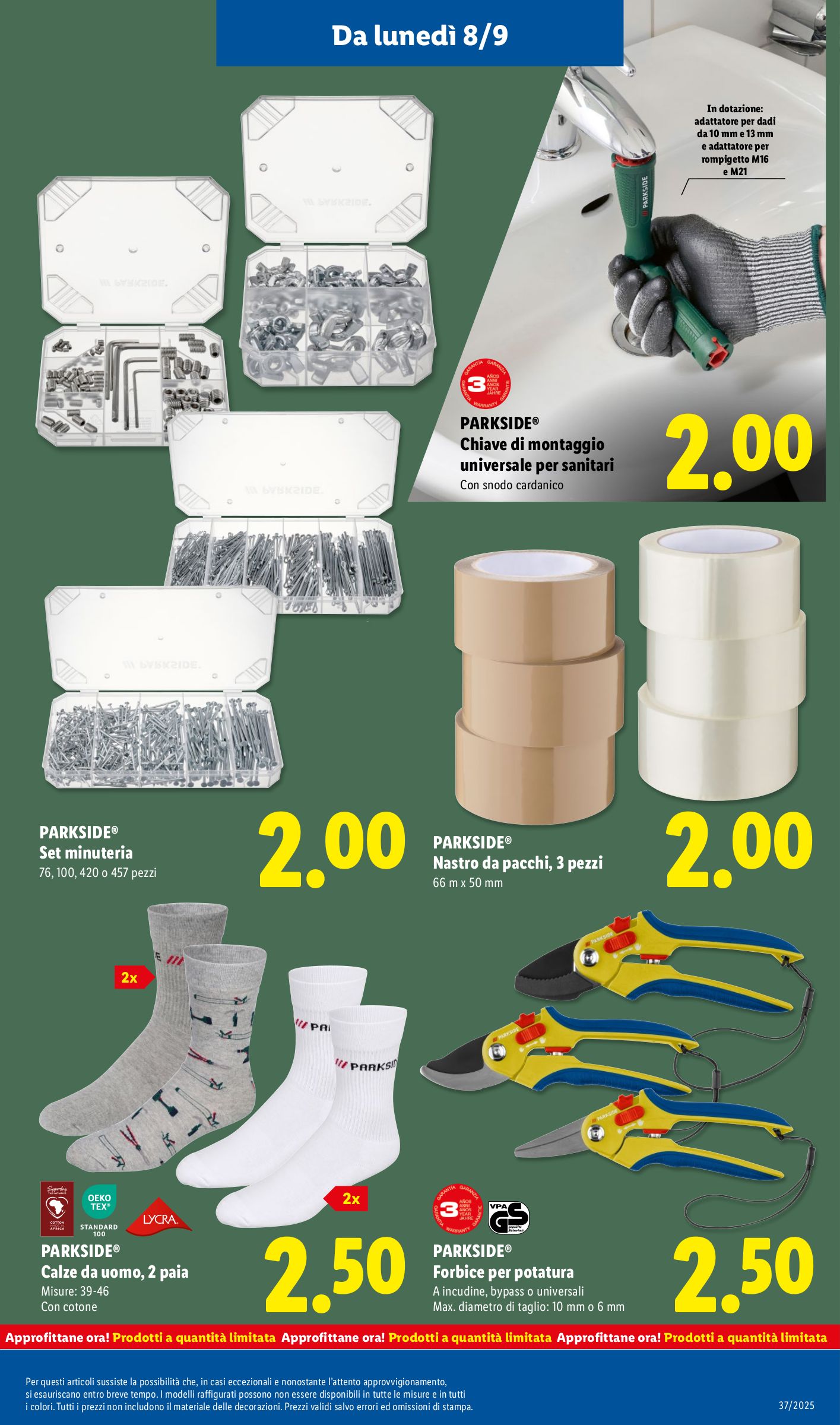 lidl - Volantino Lidl valido dal 08/09 al 14/09 - page: 39 lidl - Volantino Lidl valido dal 08/09 al 14/09 - page: 39