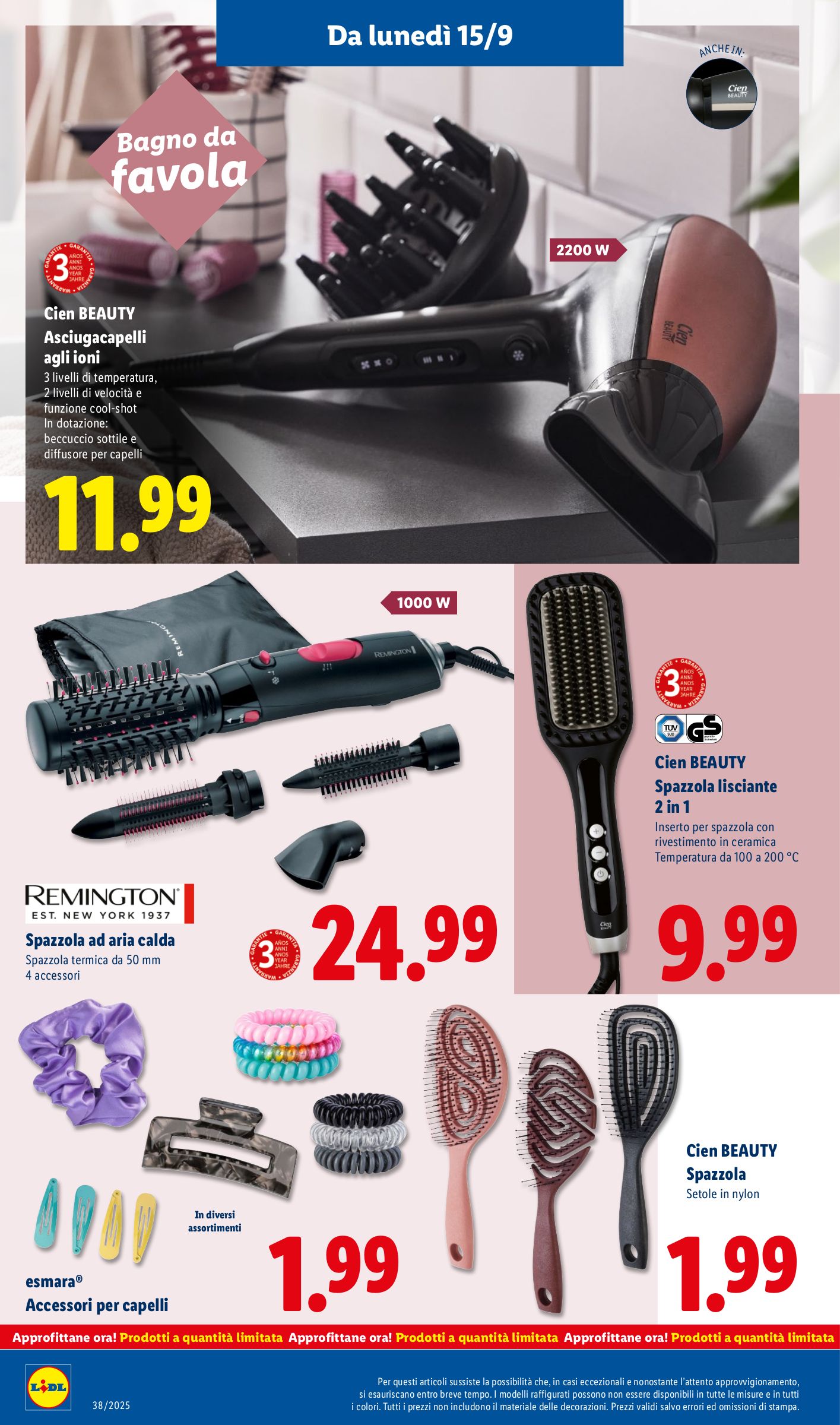 lidl - Volantino Lidl valido dal 15/09 al 21/09 - page: 38 lidl - Volantino Lidl valido dal 15/09 al 21/09 - page: 38