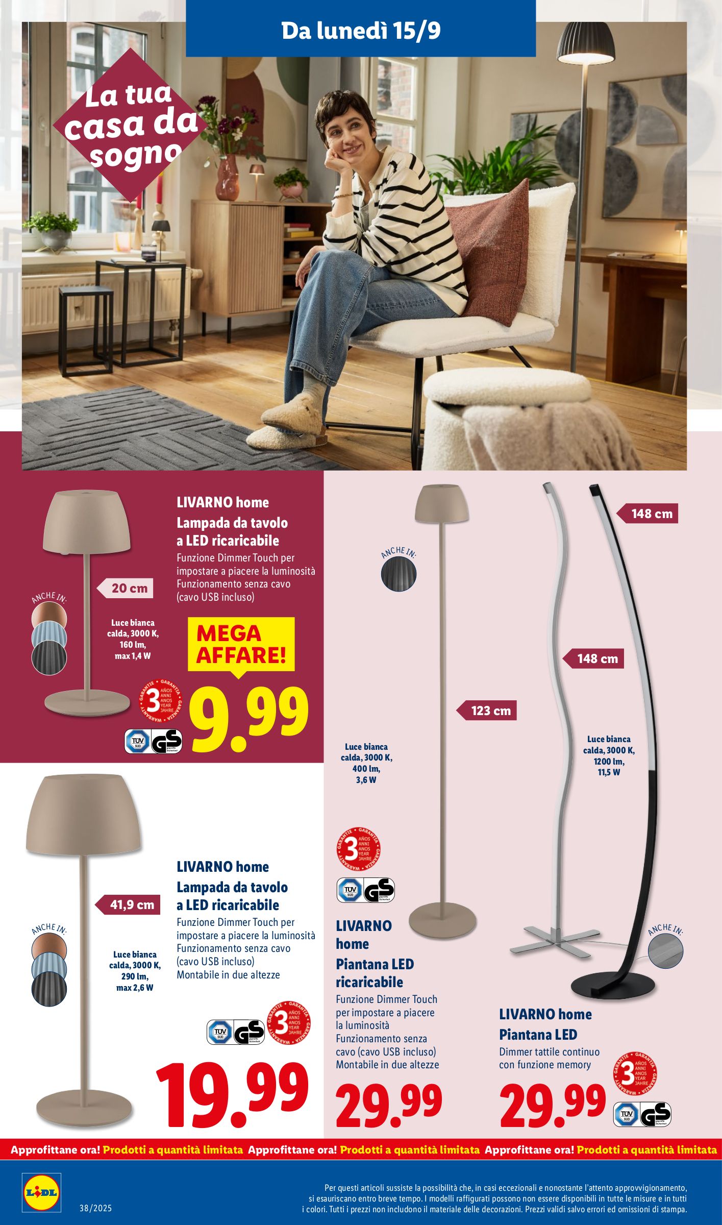 lidl - Volantino Lidl valido dal 15/09 al 21/09 - page: 36 lidl - Volantino Lidl valido dal 15/09 al 21/09 - page: 36