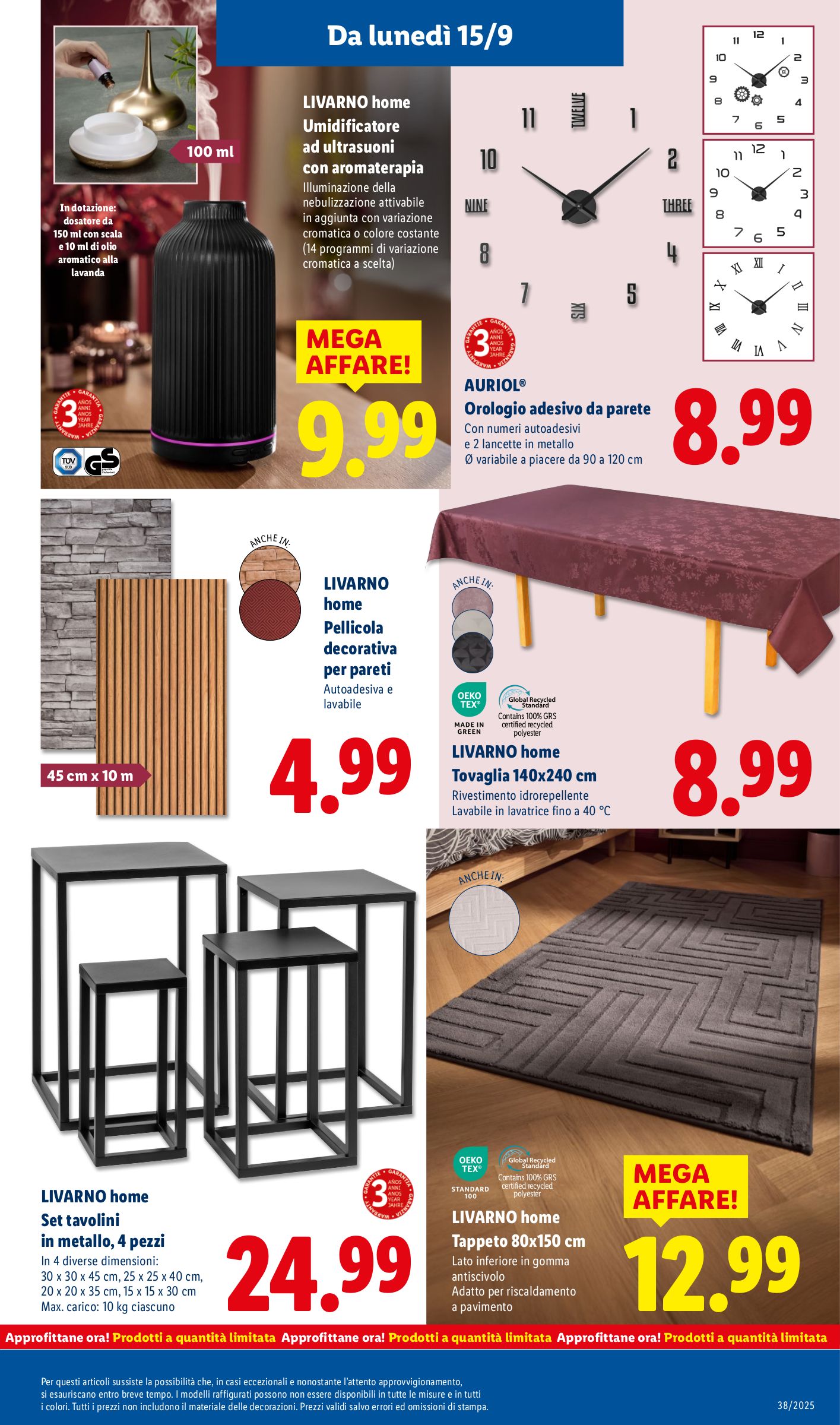 lidl - Volantino Lidl valido dal 15/09 al 21/09 - page: 37 lidl - Volantino Lidl valido dal 15/09 al 21/09 - page: 37