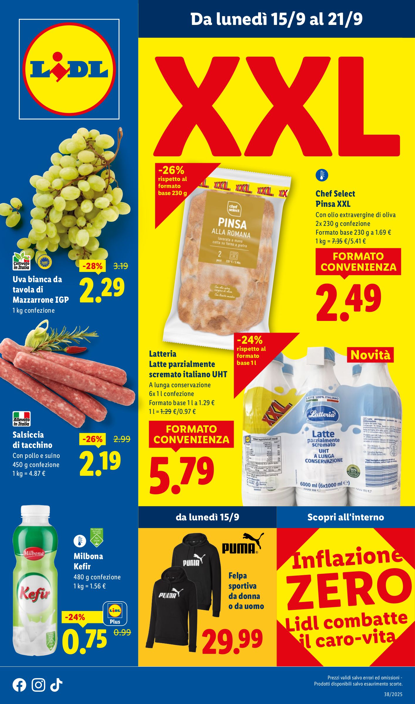 lidl - Volantino Lidl valido dal 15/09 al 21/09 - page: 1 lidl - Volantino Lidl valido dal 15/09 al 21/09 - page: 1