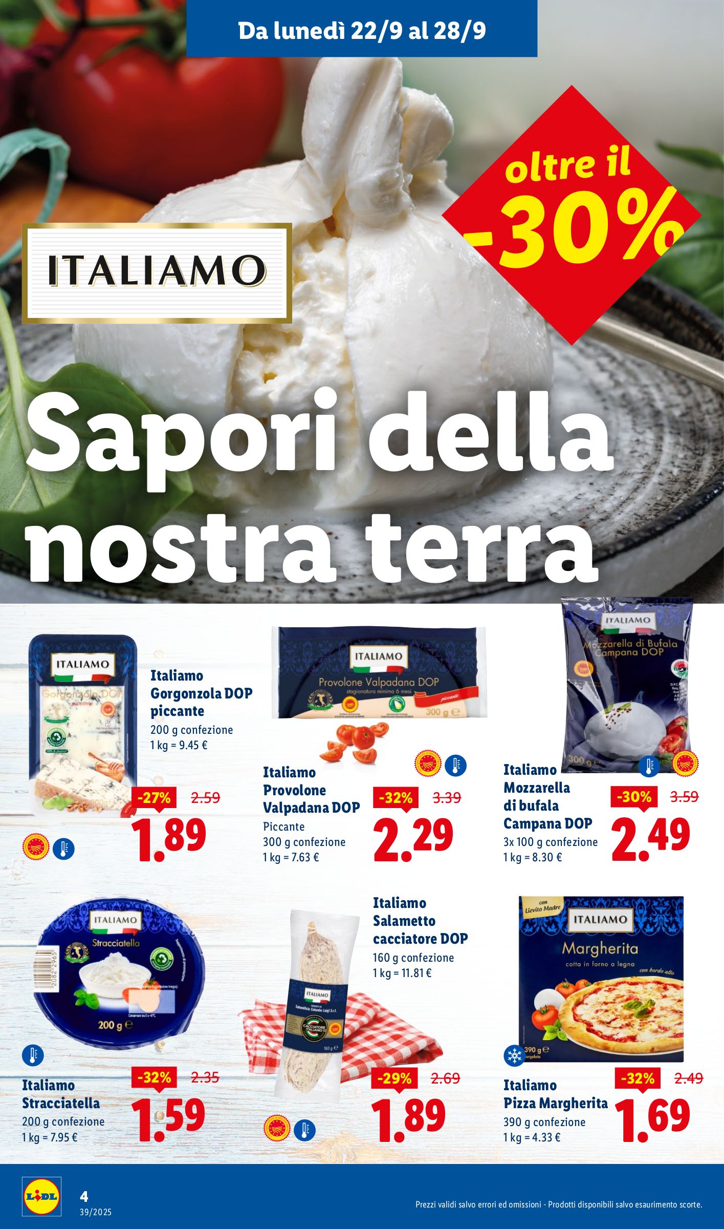 lidl - Volantino Lidl - Speciale Anniversario Legnago valido dal 22/09 al 28/09 - page: 4